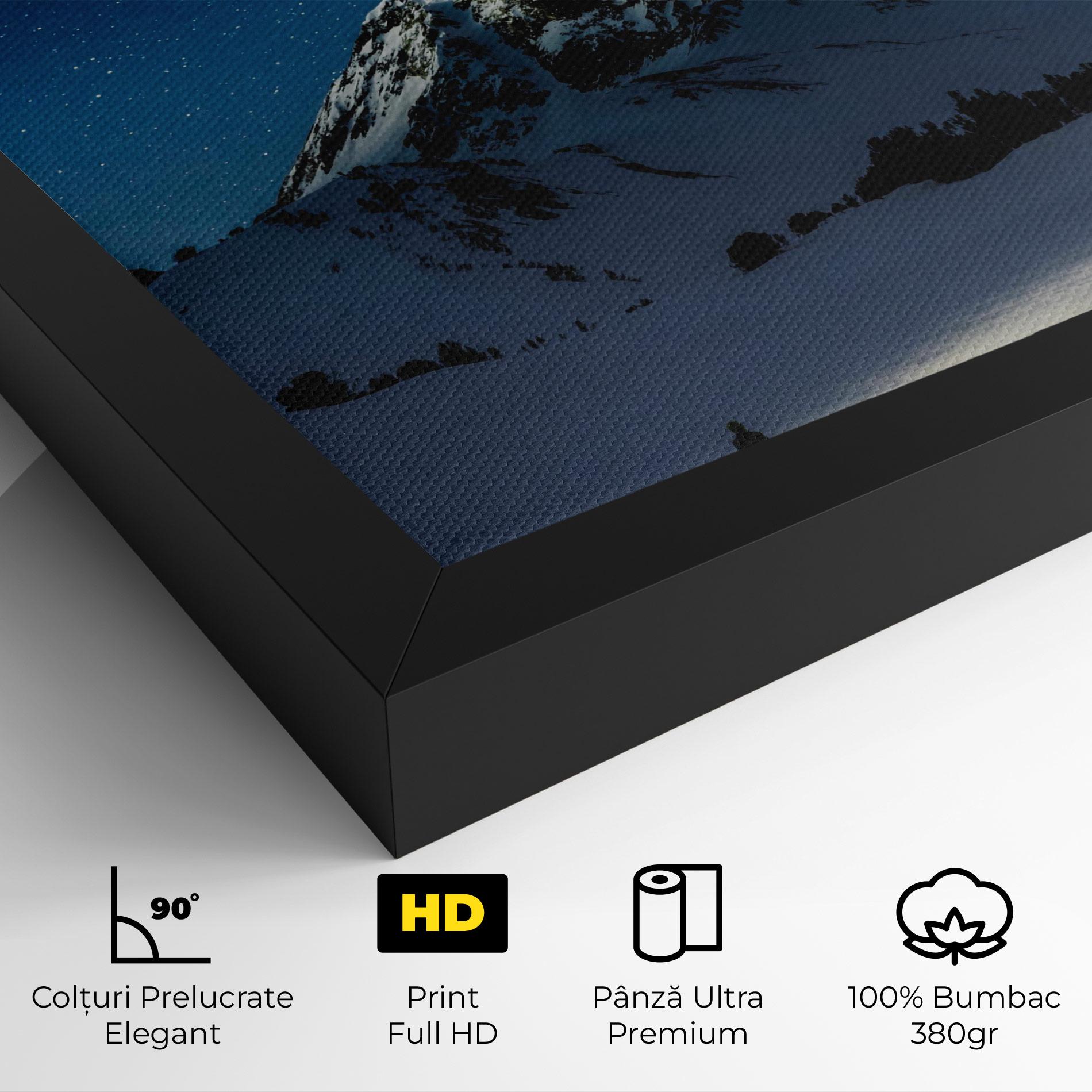 Tablou Canvas Pretty Sky Winter mockup 4