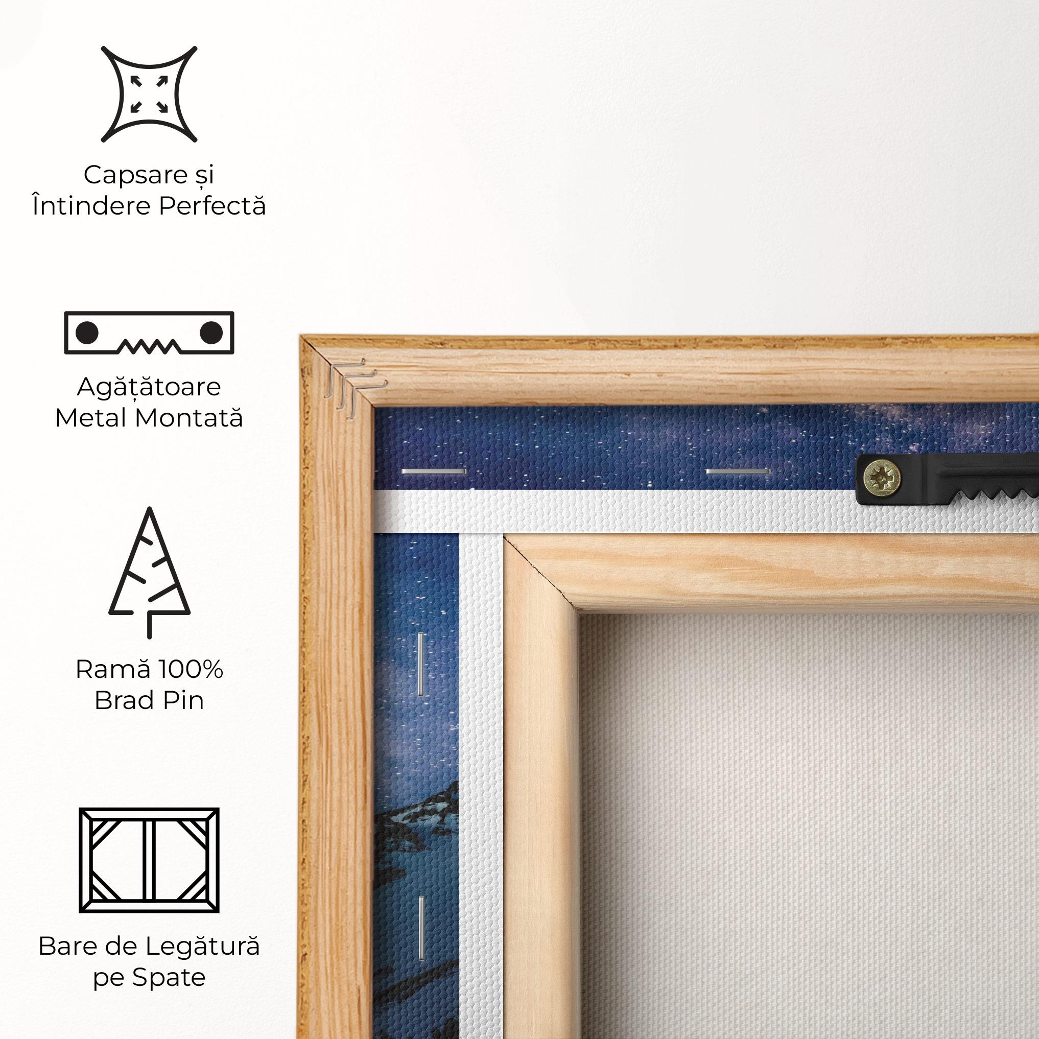 Tablou Canvas Pretty Sky Winter mockup 5