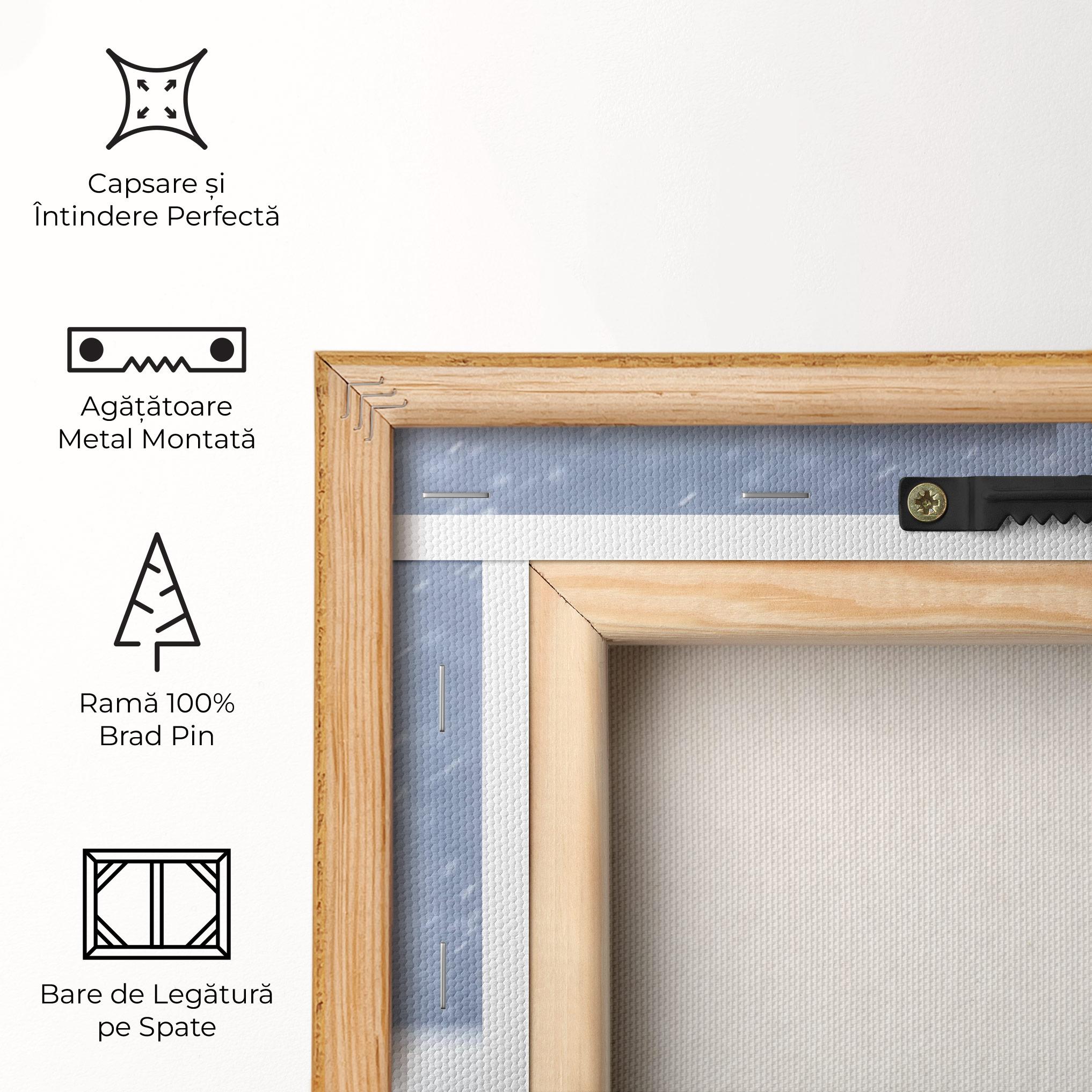 Tablou Canvas Snow Owl mockup 5