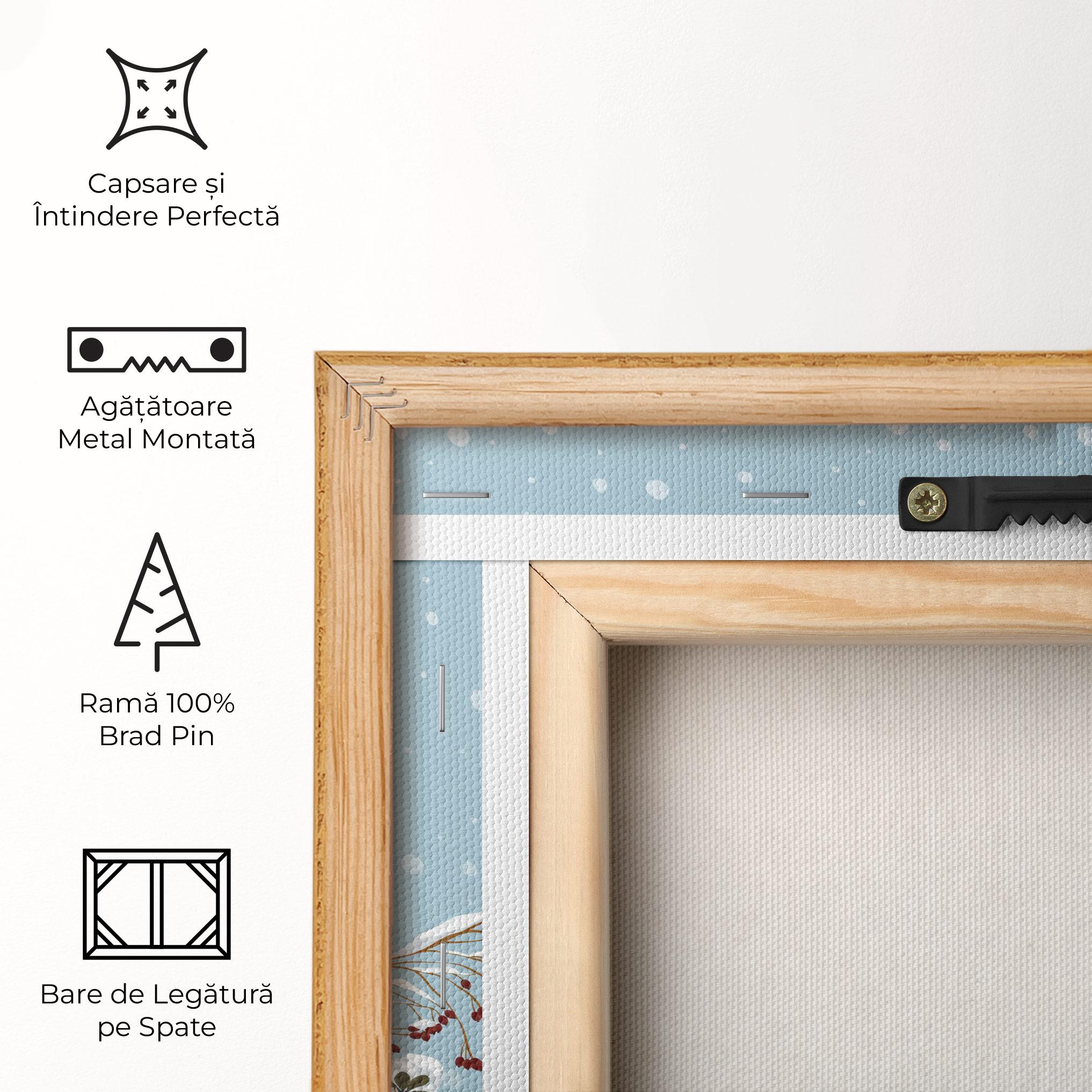 Tablou Canvas Snow Plants mockup 5