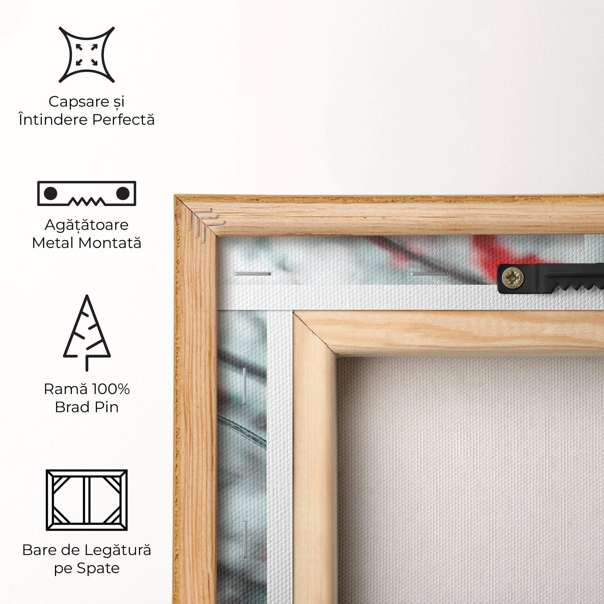 Tablou Canvas Snow Red Fruits mockup 5