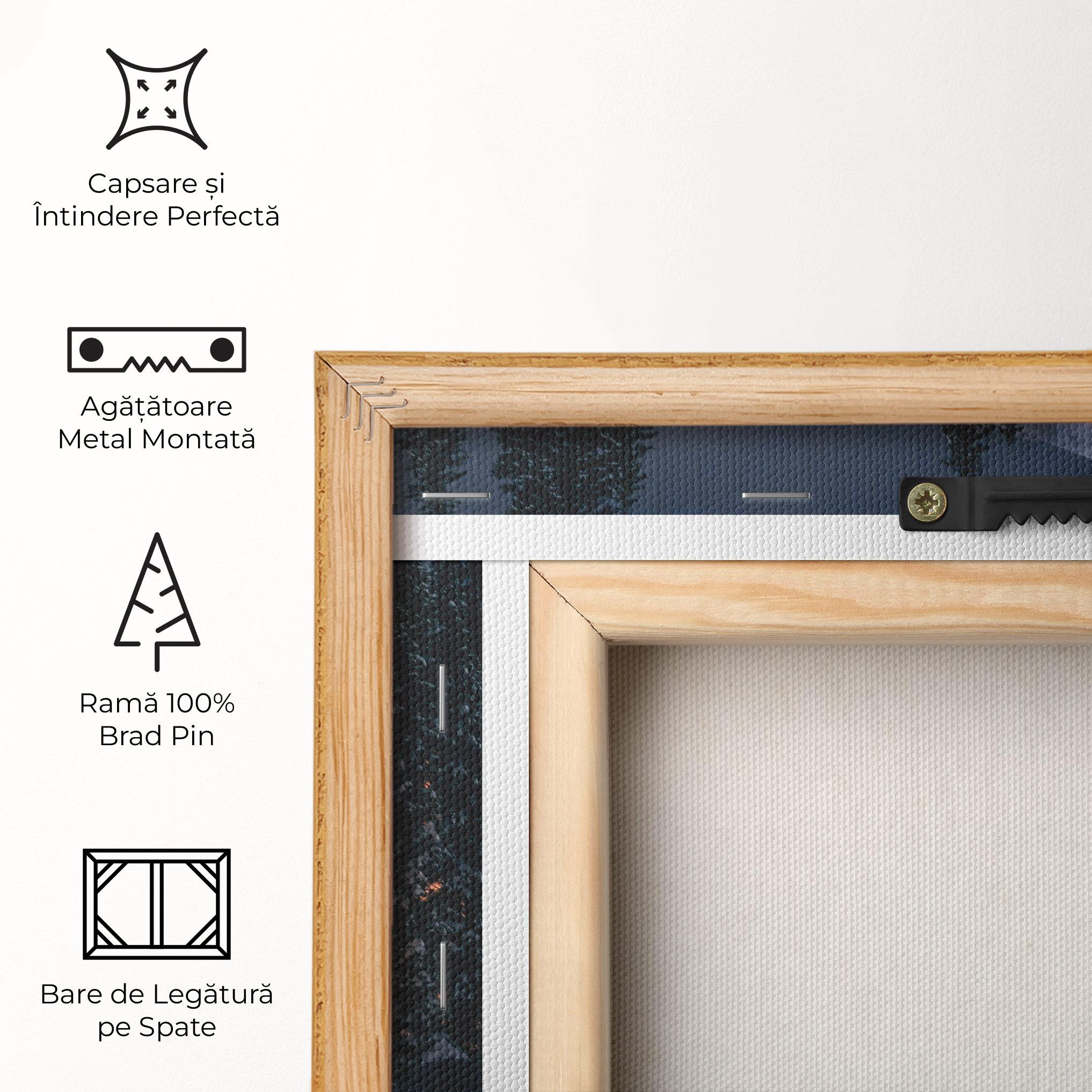 Tablou Canvas Winter House mockup 5