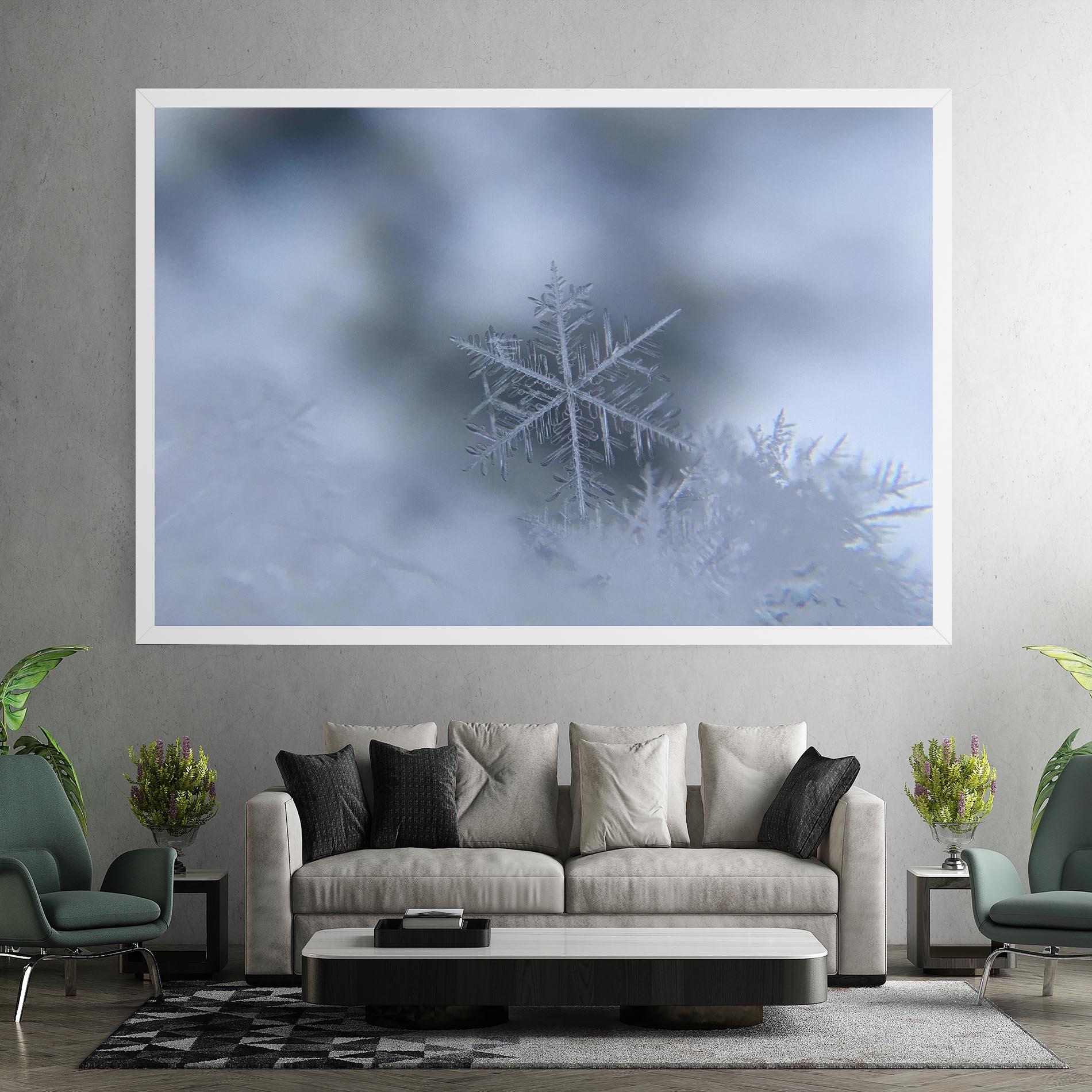 Tablou Canvas Pretty Snowflake mockup 7