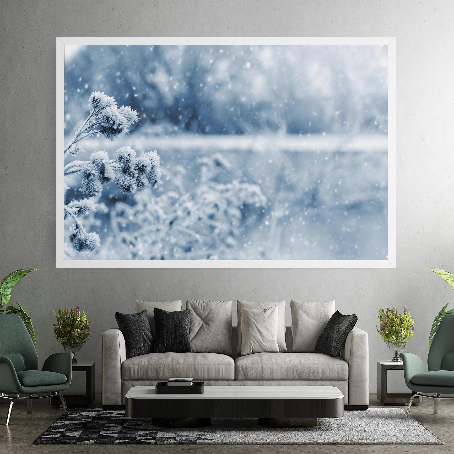 Tablou Canvas Pretty Winter Plants mockup 7