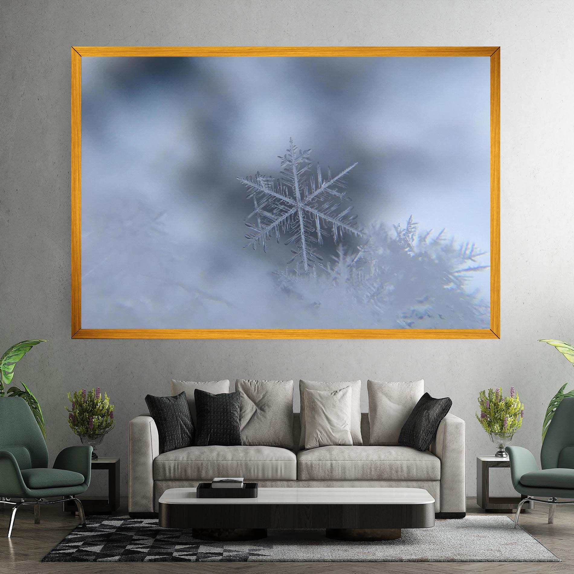 Tablou Canvas Pretty Snowflake mockup 7