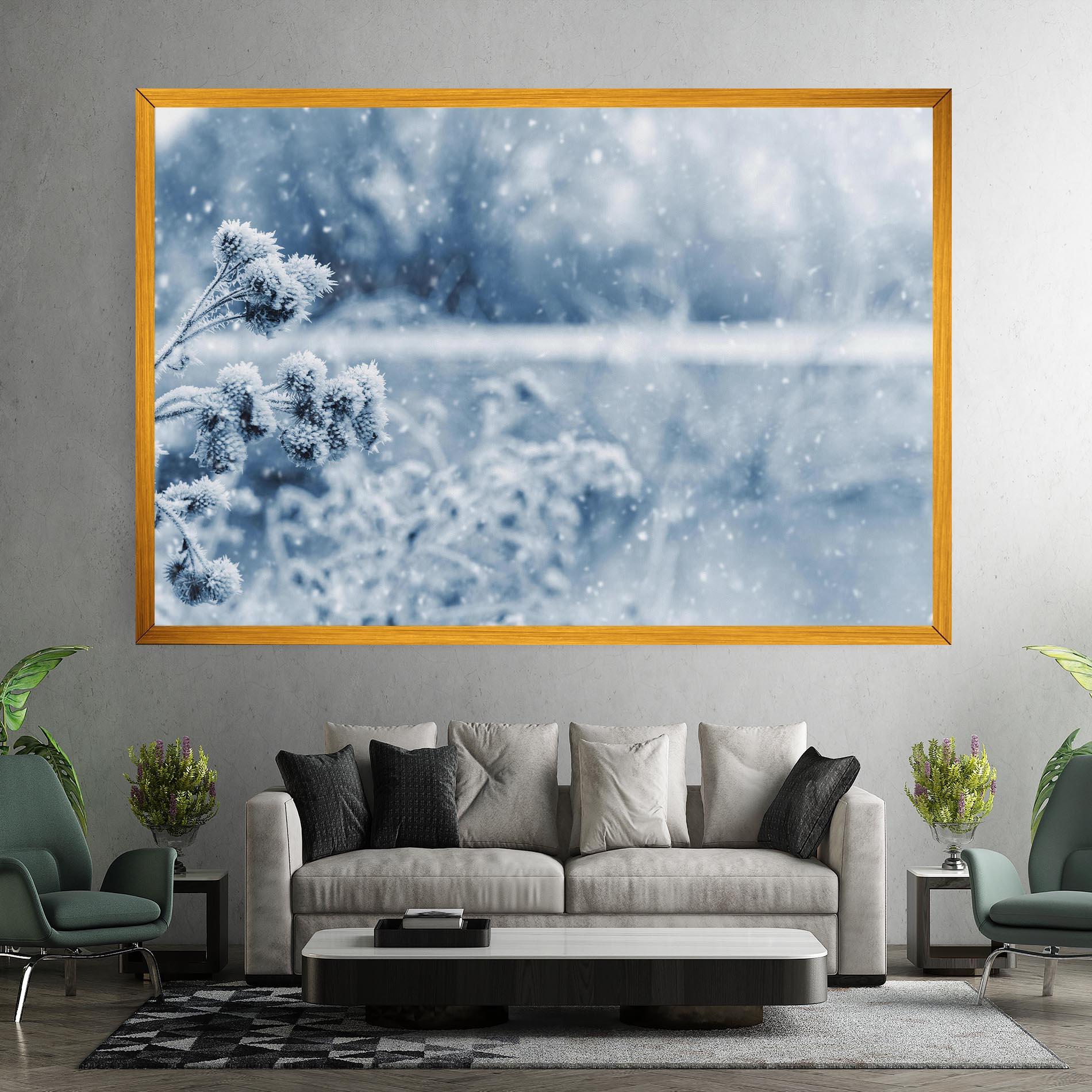 Tablou Canvas Pretty Winter Plants mockup 7