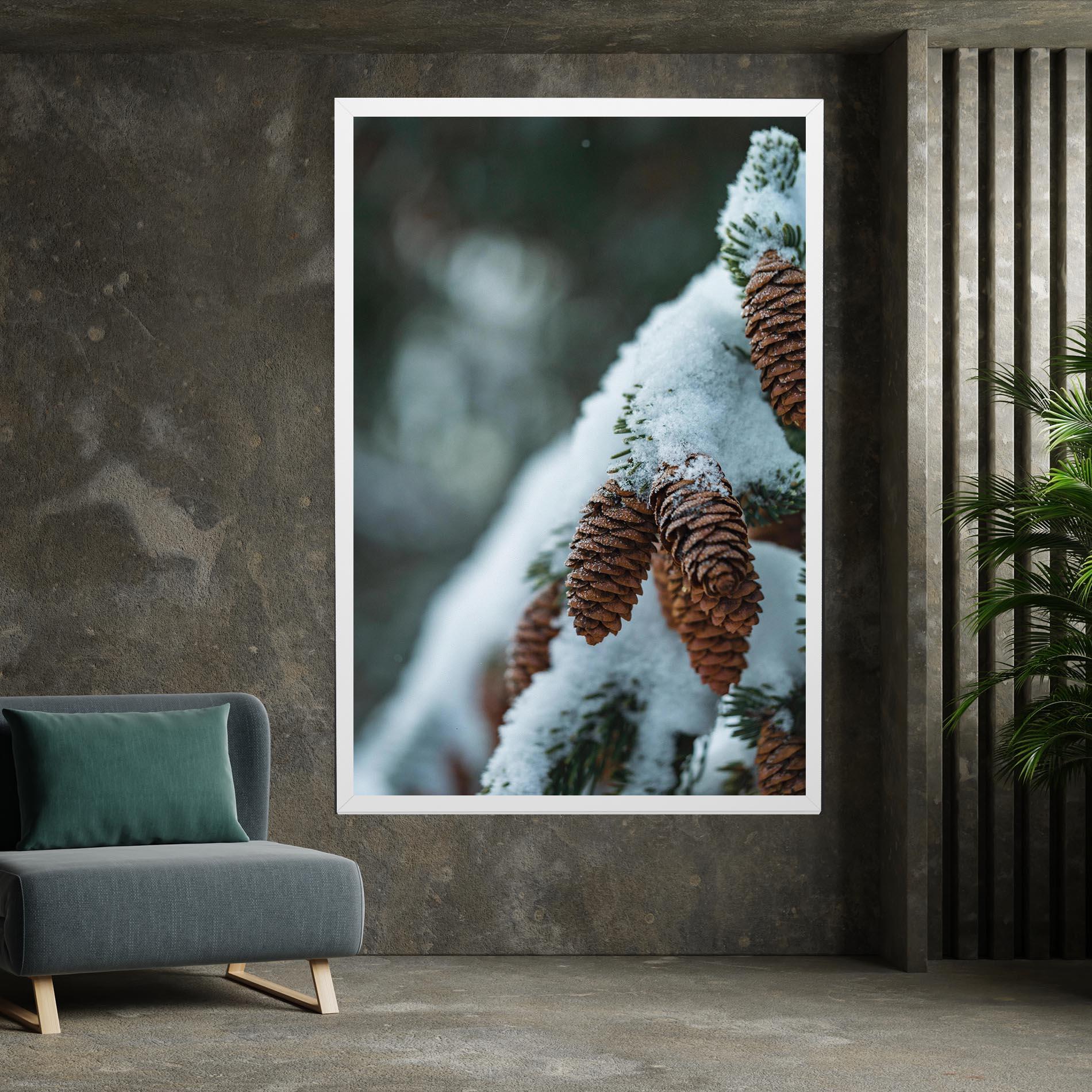 Tablou Canvas Pretty Snow Cones mockup 7