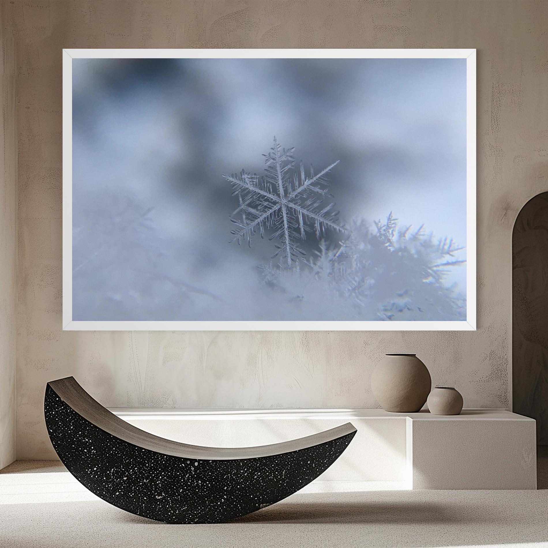 Tablou Canvas Pretty Snowflake mockup 8