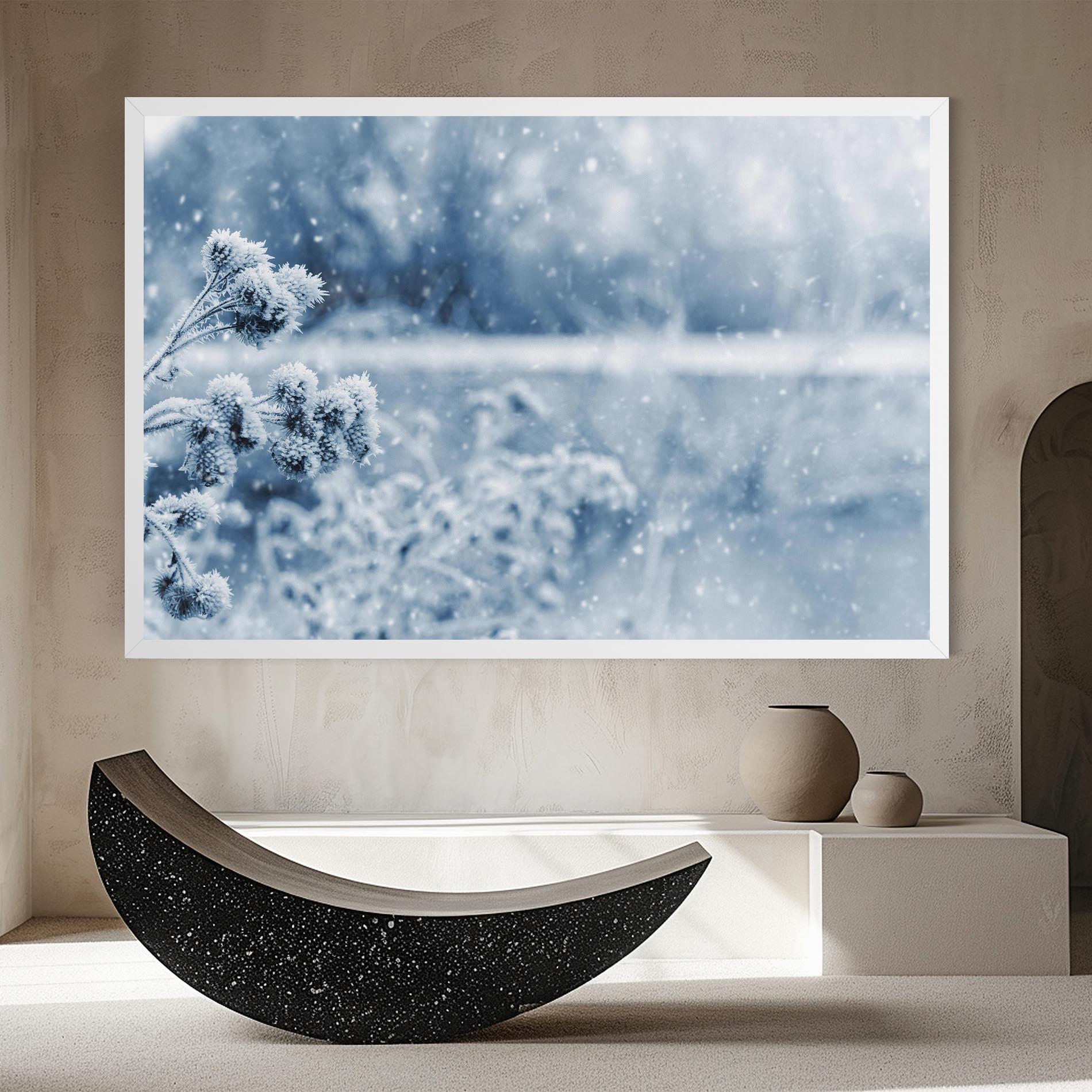 Tablou Canvas Pretty Winter Plants mockup 8