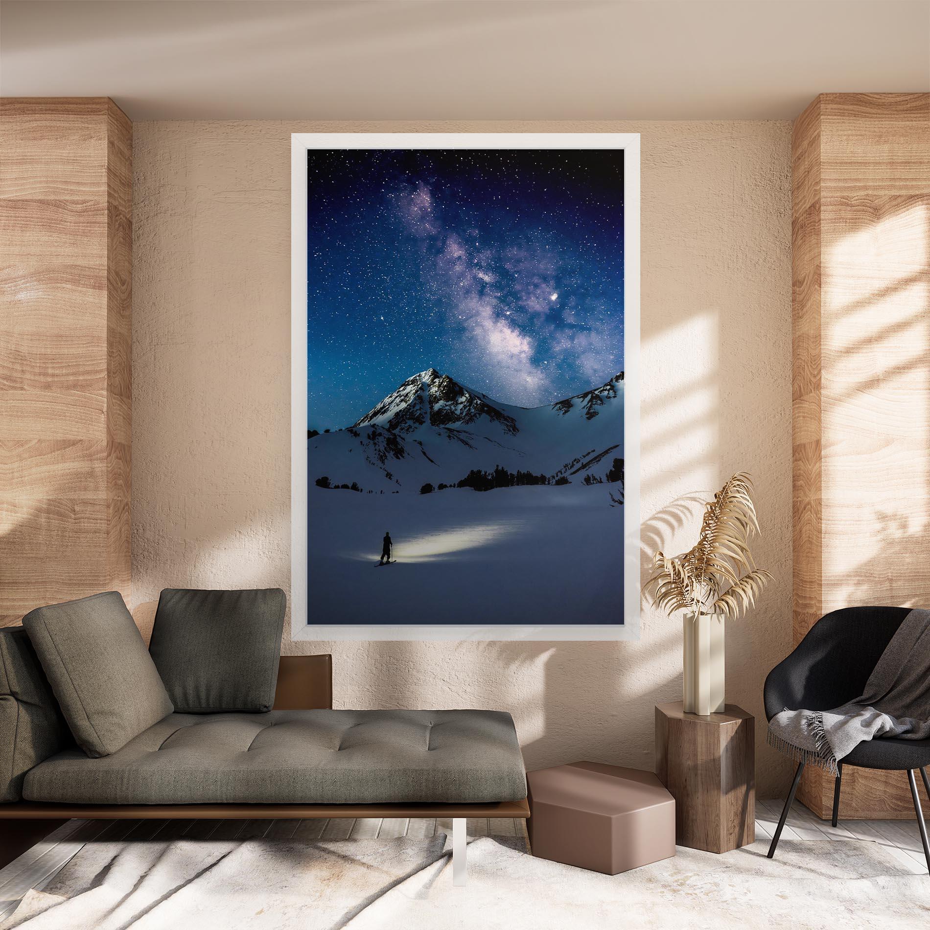 Tablou Canvas Pretty Sky Winter mockup 8