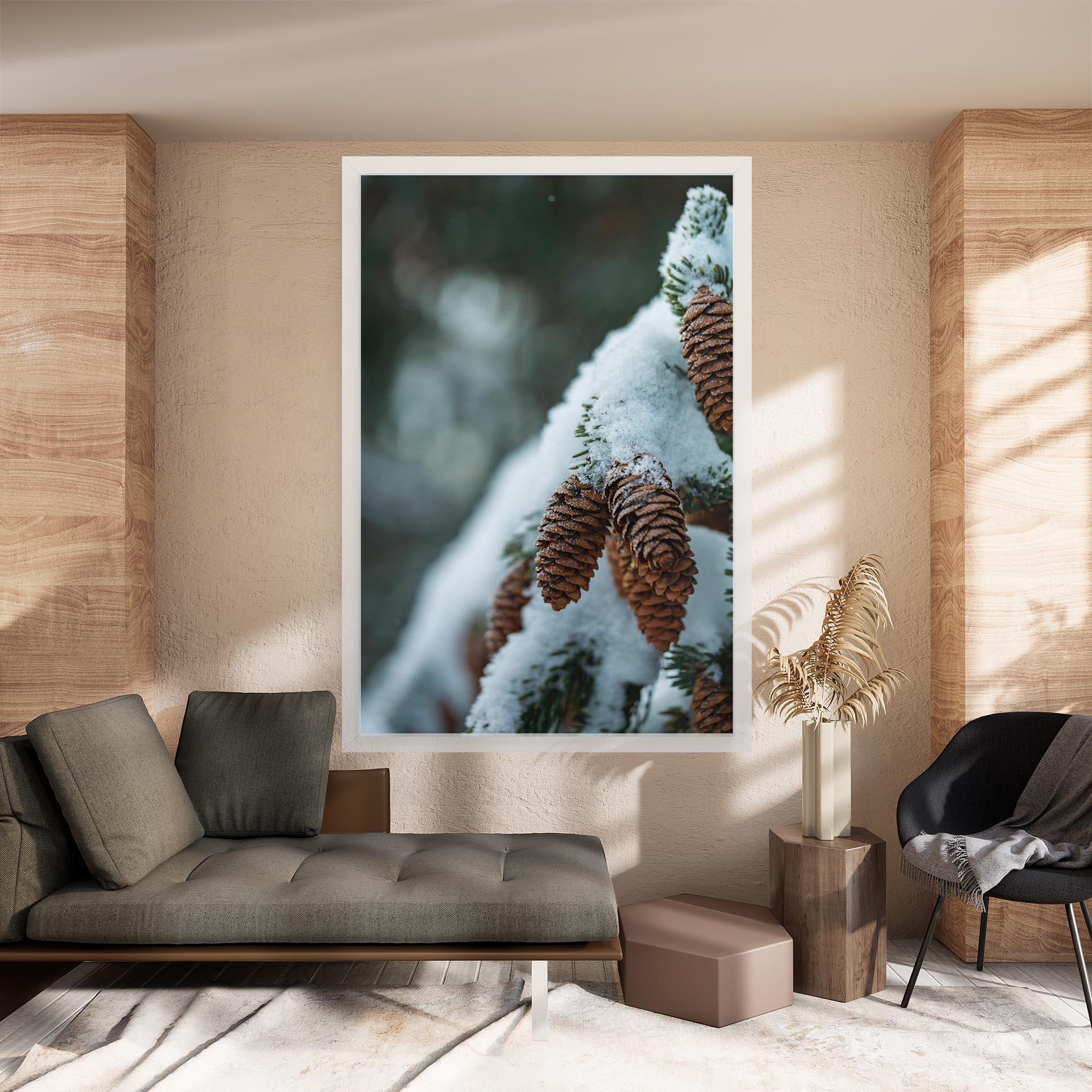 Tablou Canvas Pretty Snow Cones mockup 8