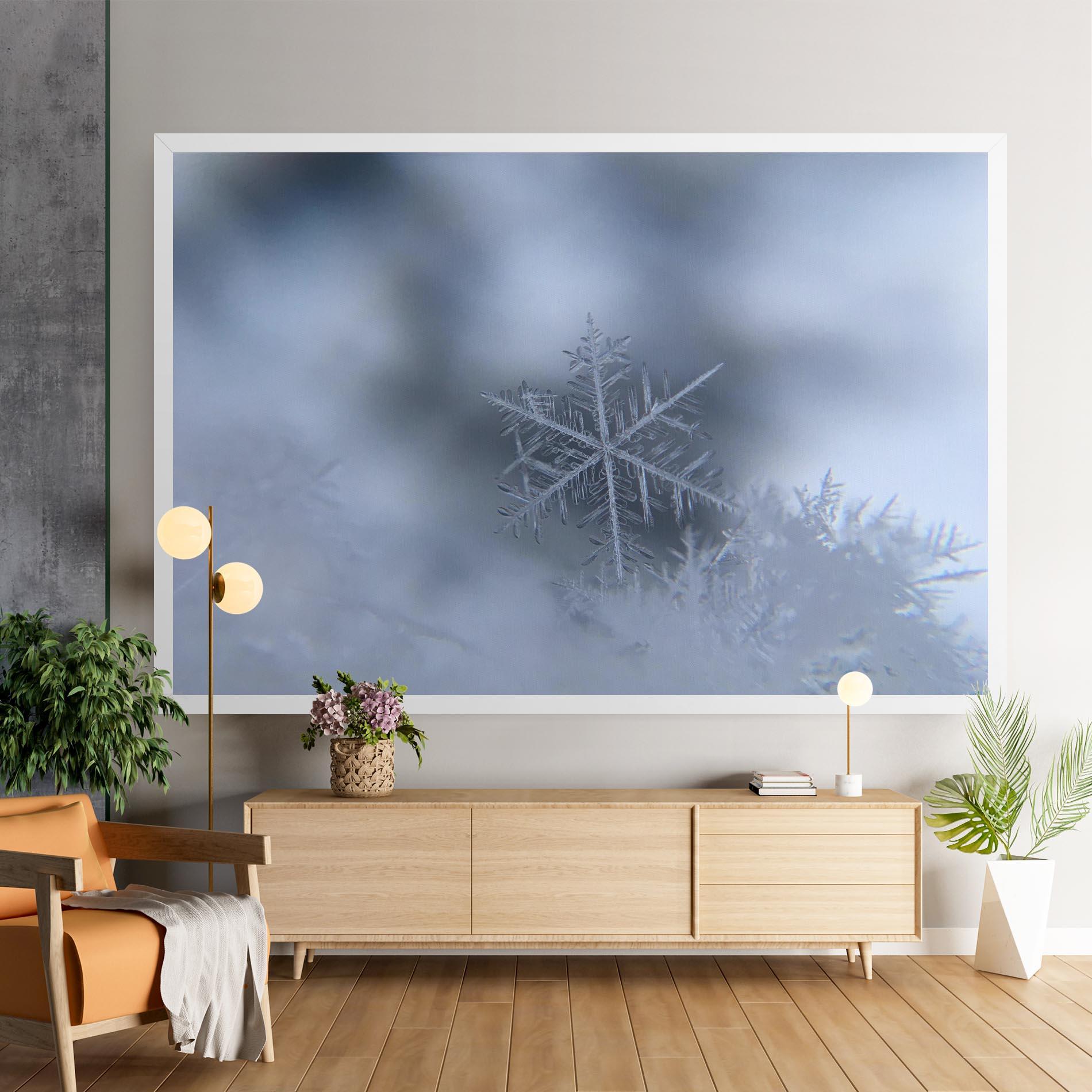 Tablou Canvas Pretty Snowflake mockup 9