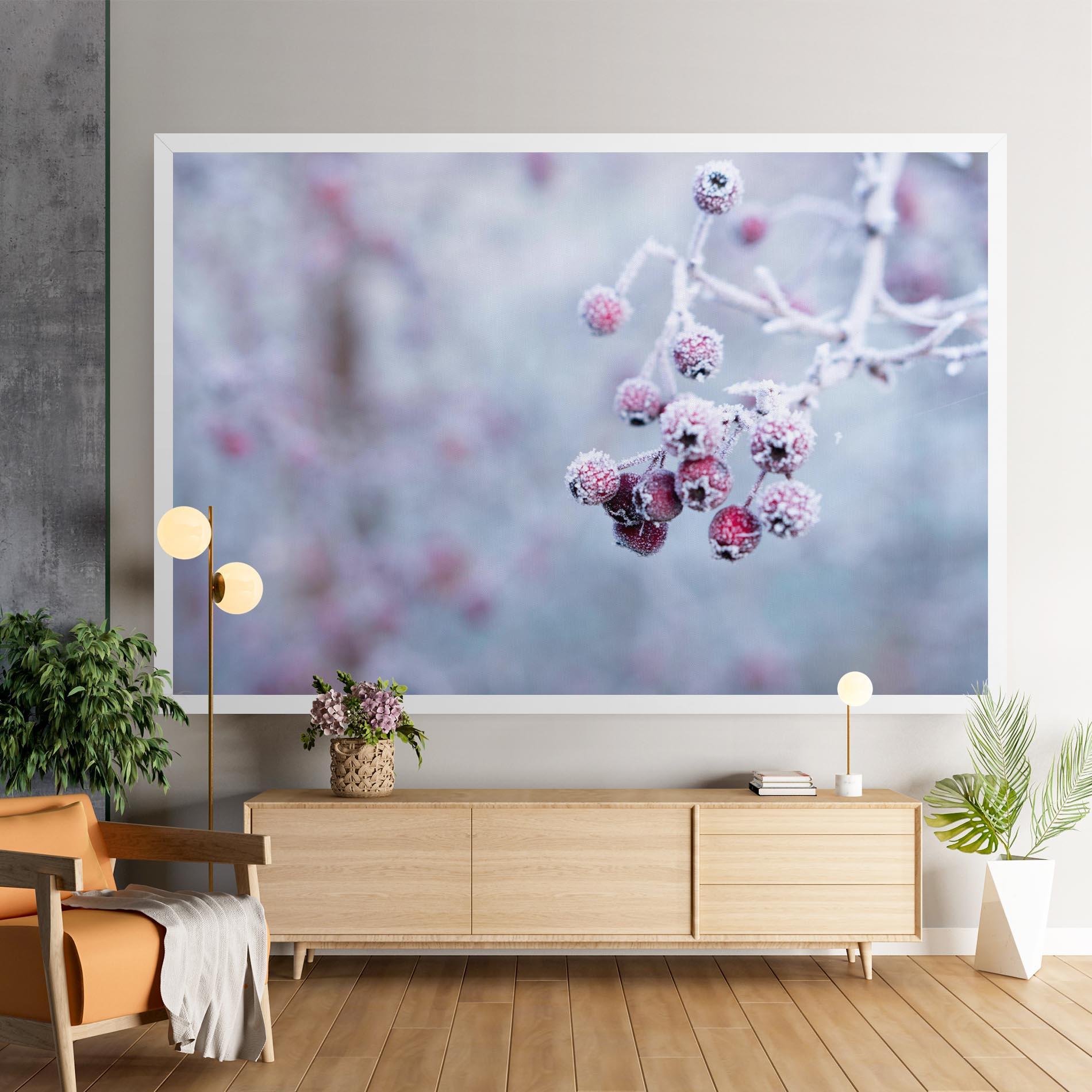 Tablou Canvas Red Winter Fruits mockup 9