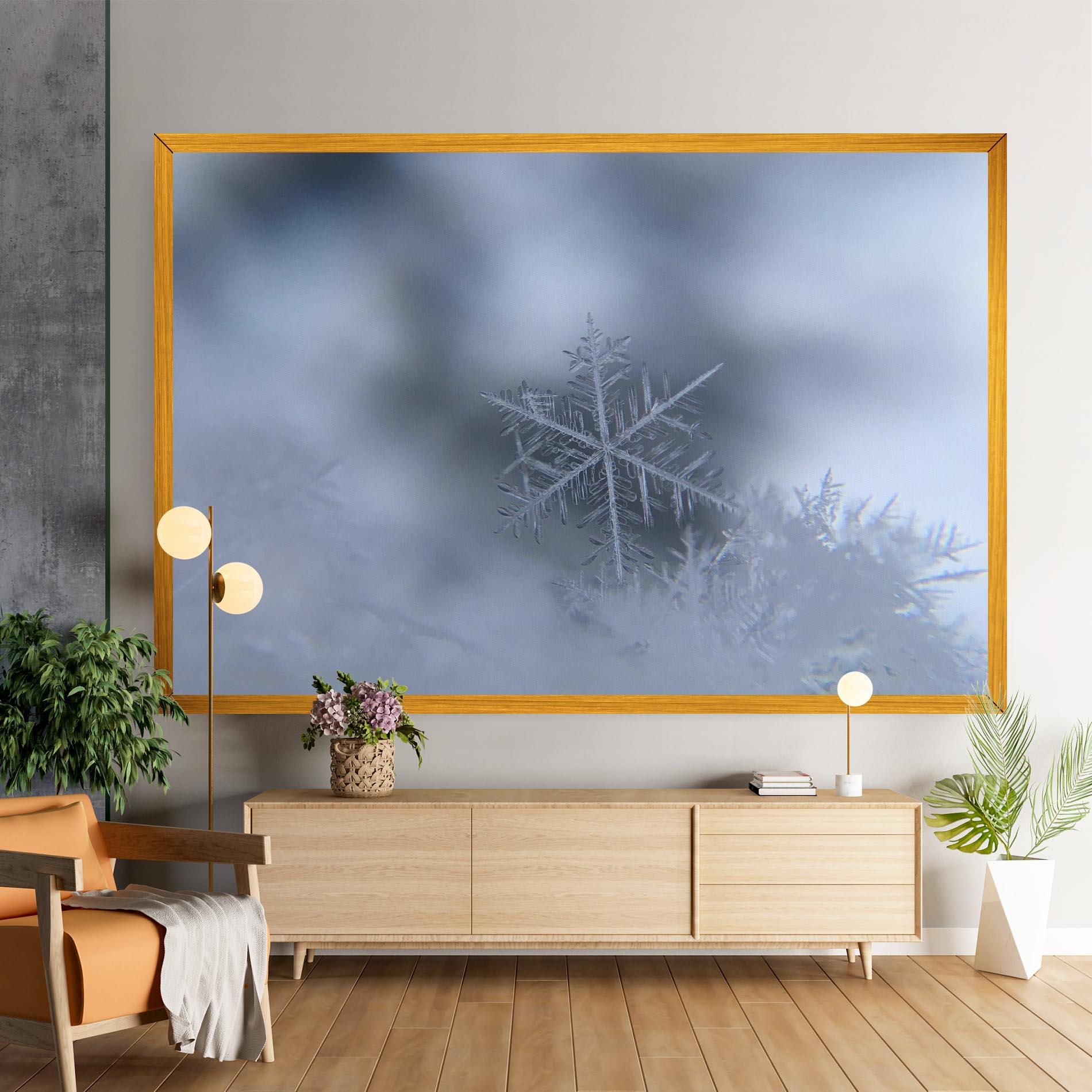 Tablou Canvas Pretty Snowflake mockup 9