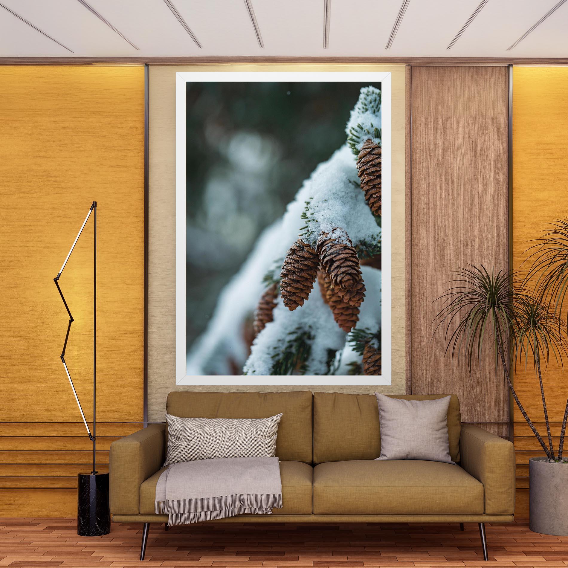 Tablou Canvas Pretty Snow Cones mockup 9