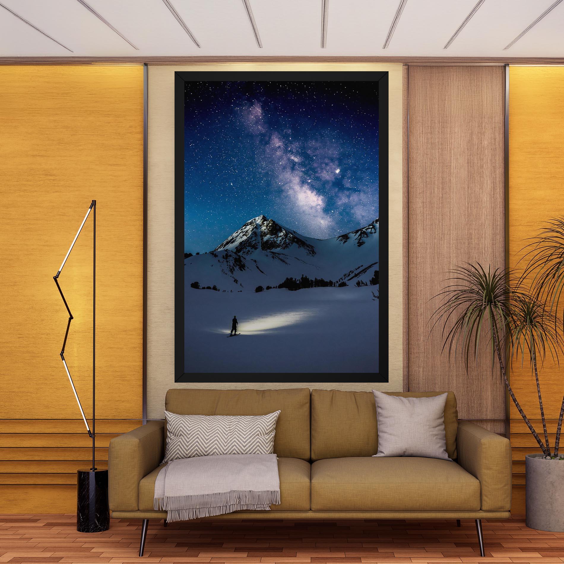 Tablou Canvas Pretty Sky Winter mockup 9