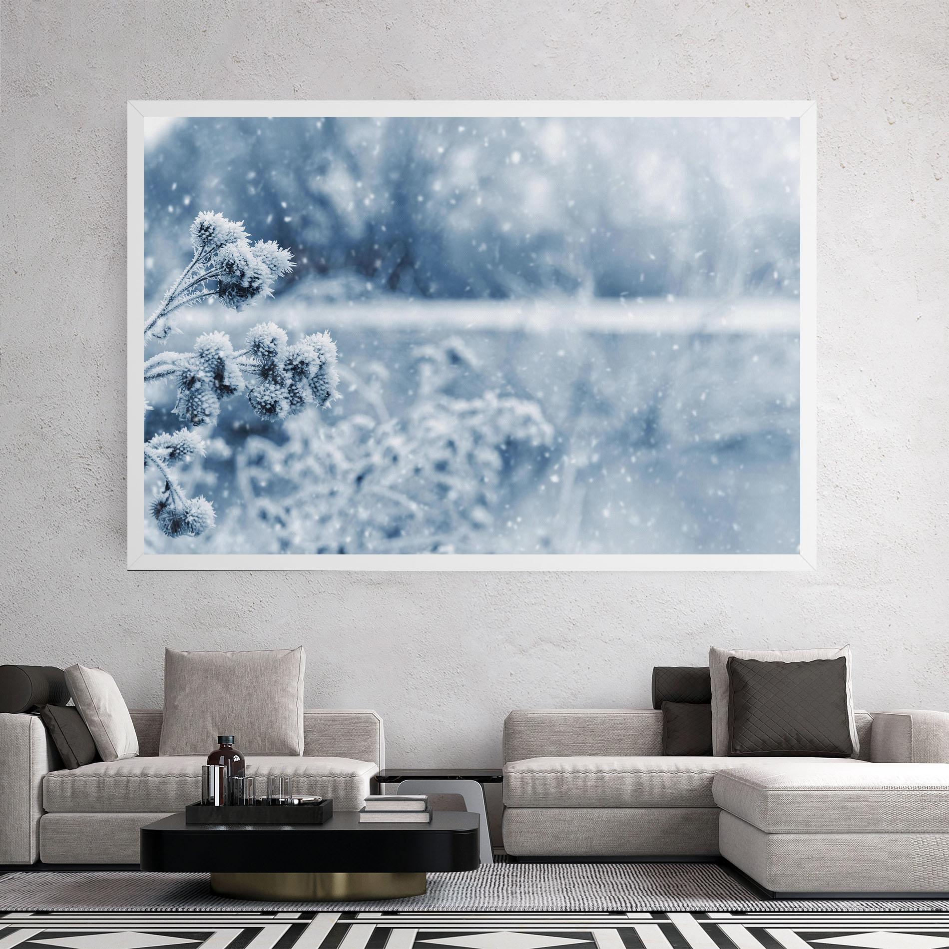 Tablou Canvas Pretty Winter Plants mockup 2