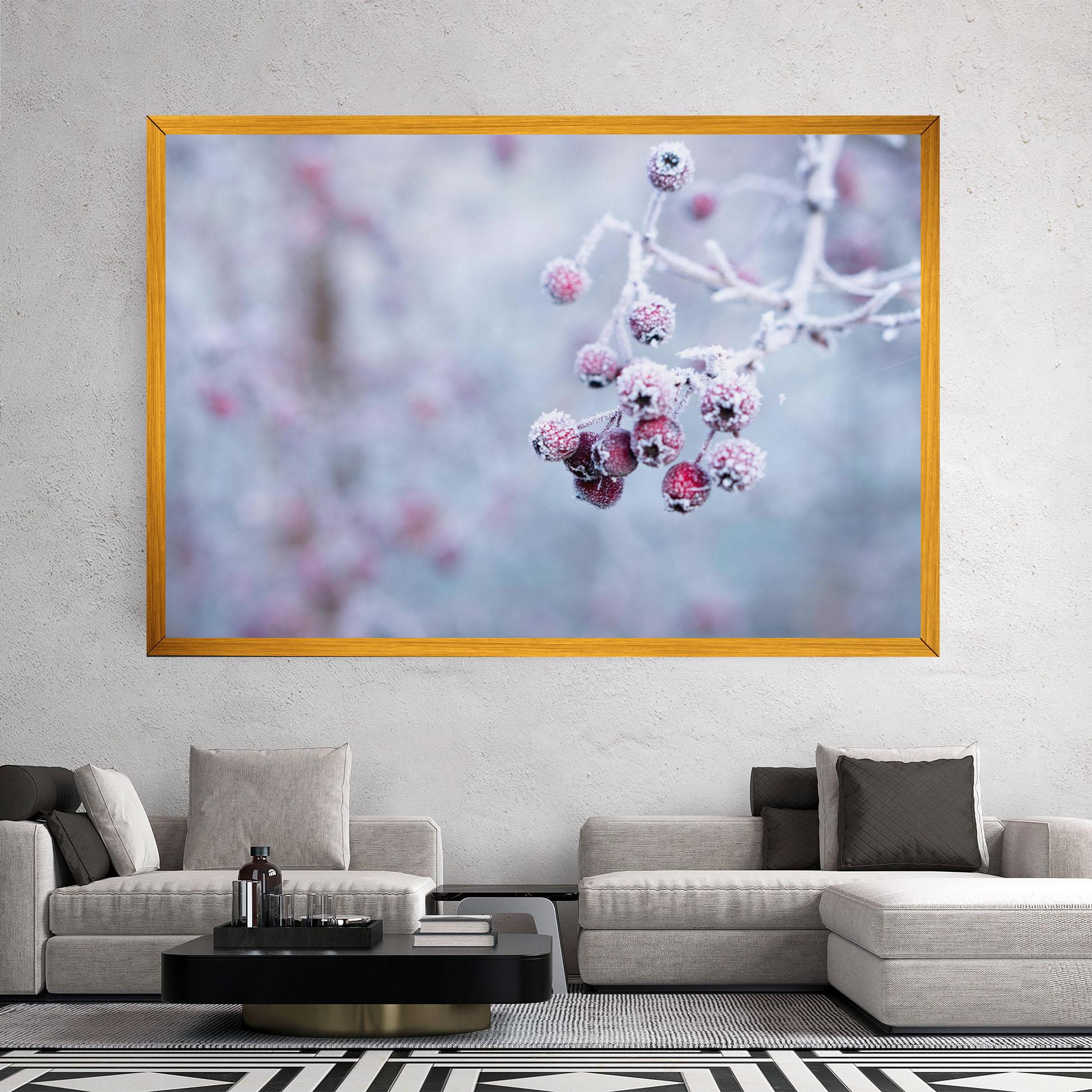 Tablou Canvas Red Winter Fruits mockup 2