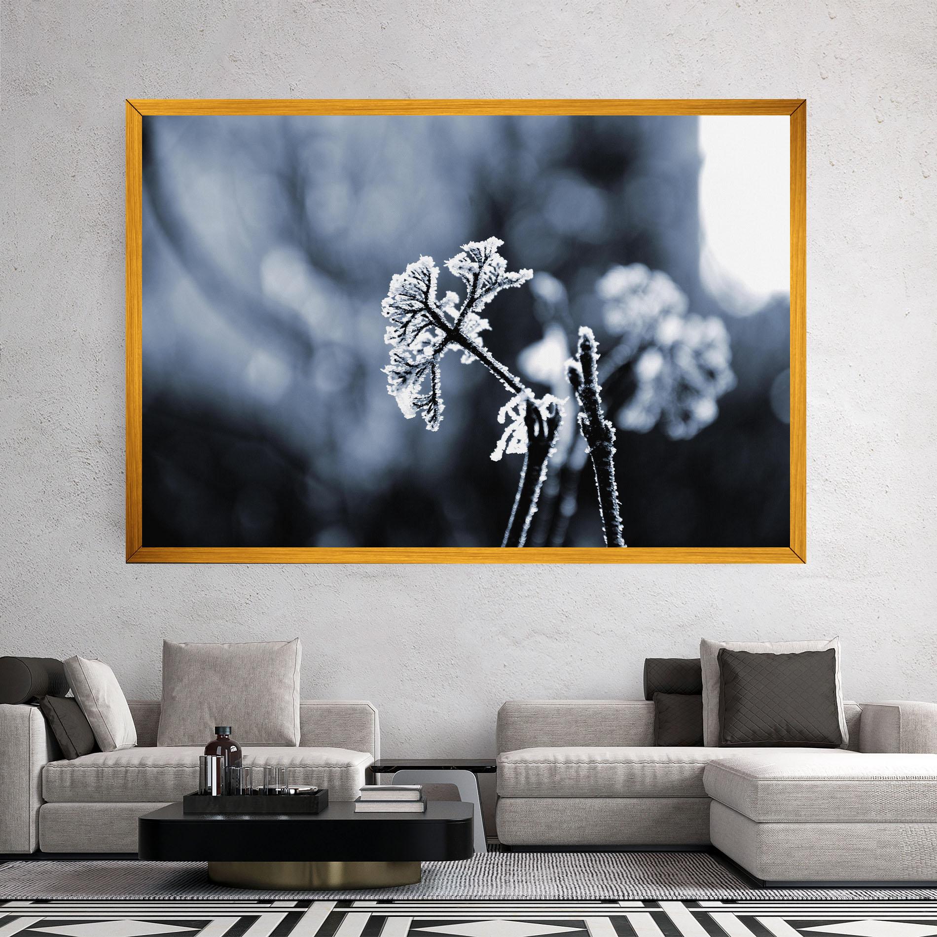 Tablou Canvas Winter Plant mockup 2