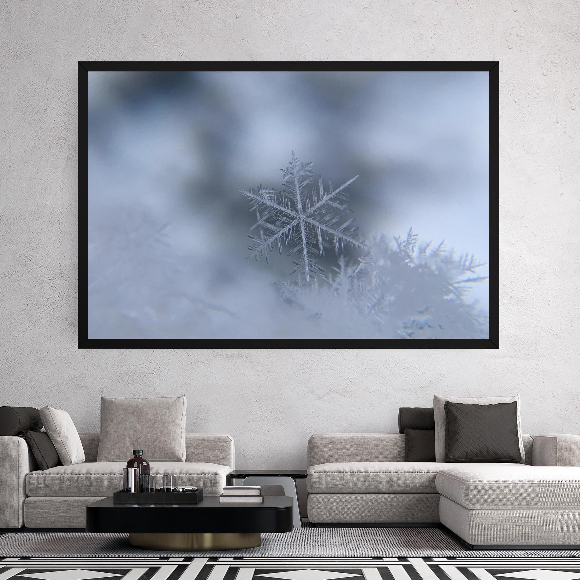 Tablou Canvas Pretty Snowflake mockup 2