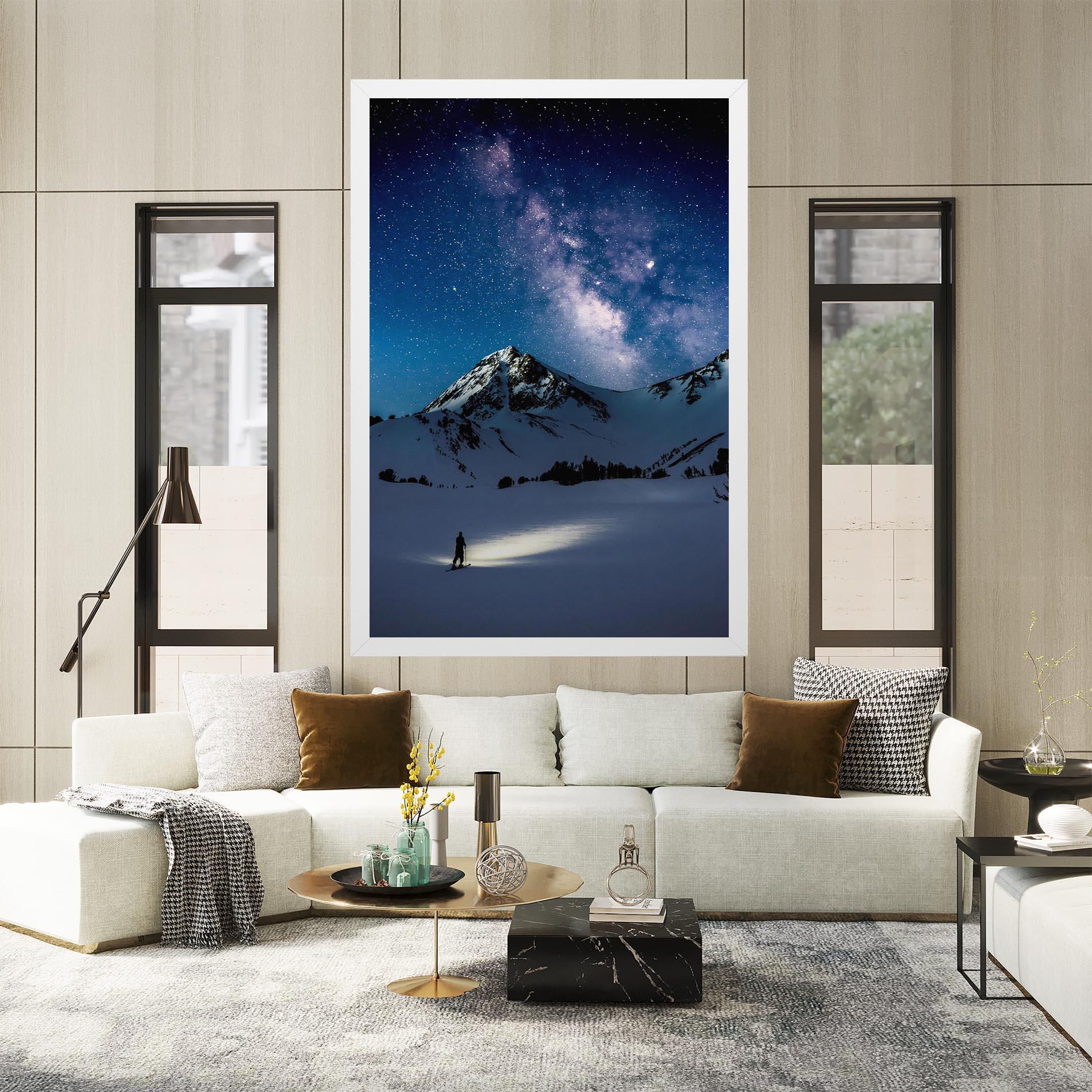 Tablou Canvas Pretty Sky Winter mockup 2
