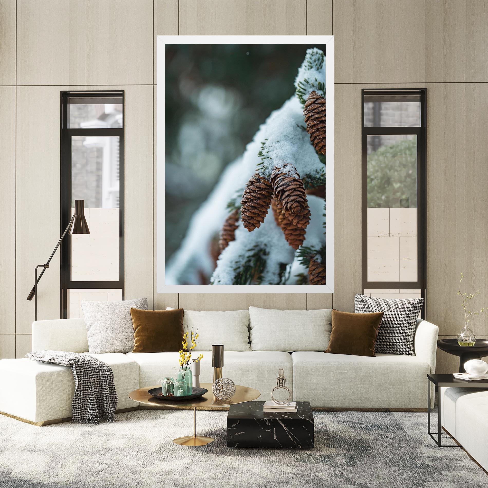 Tablou Canvas Pretty Snow Cones mockup 2