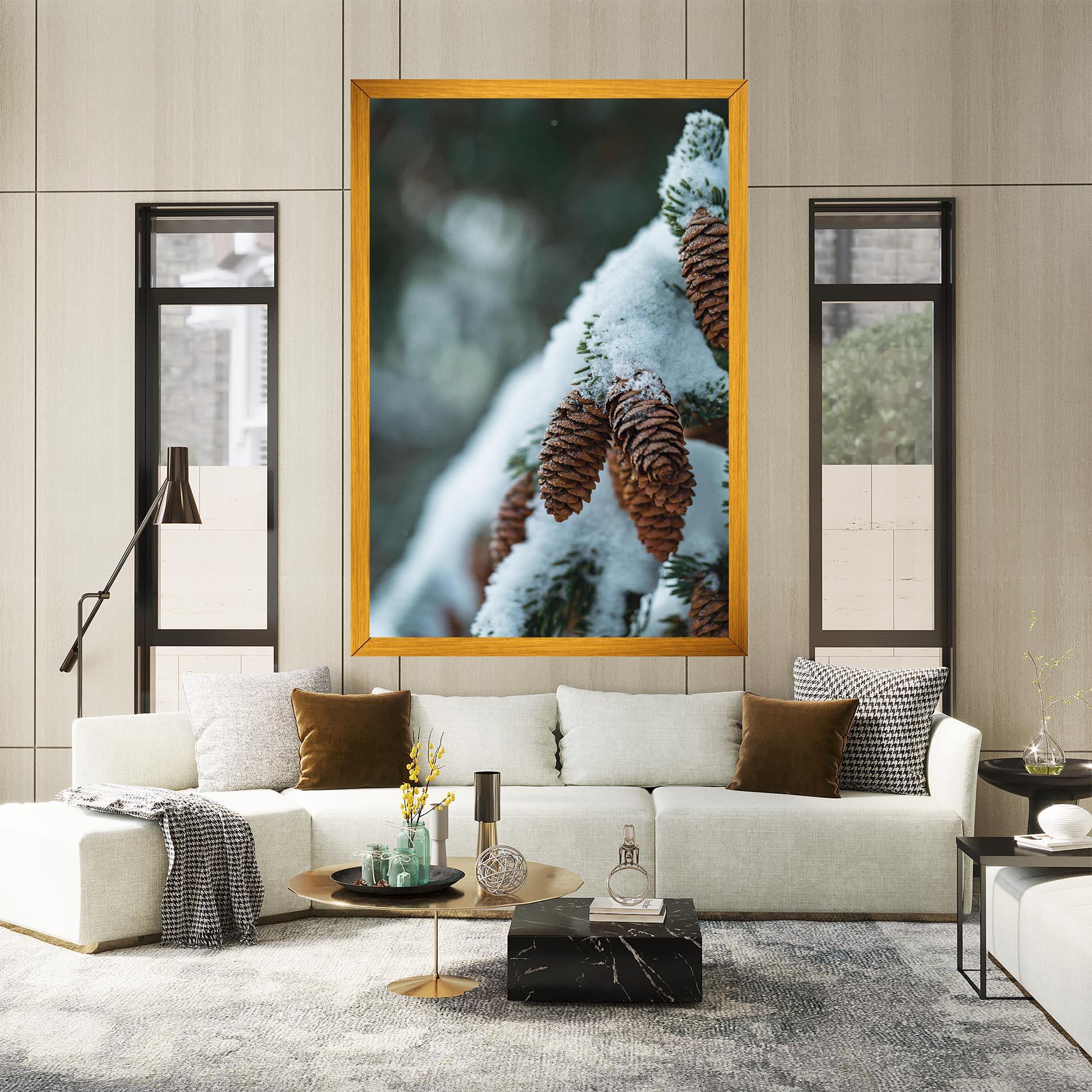 Tablou Canvas Pretty Snow Cones mockup 2