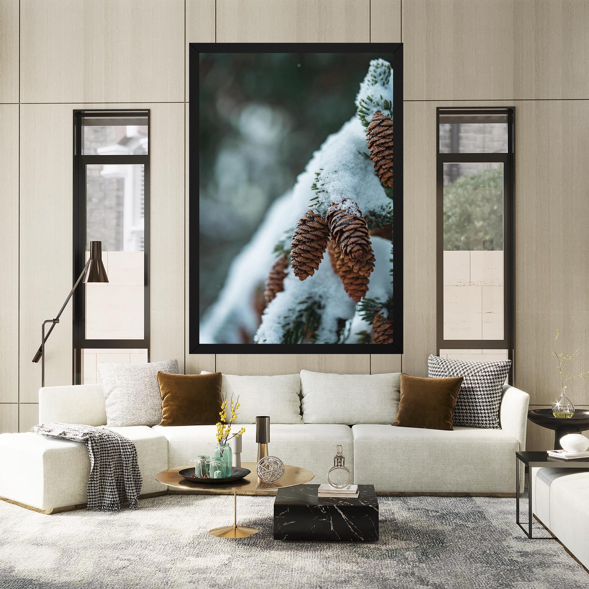 Tablou Canvas Pretty Snow Cones mockup 2