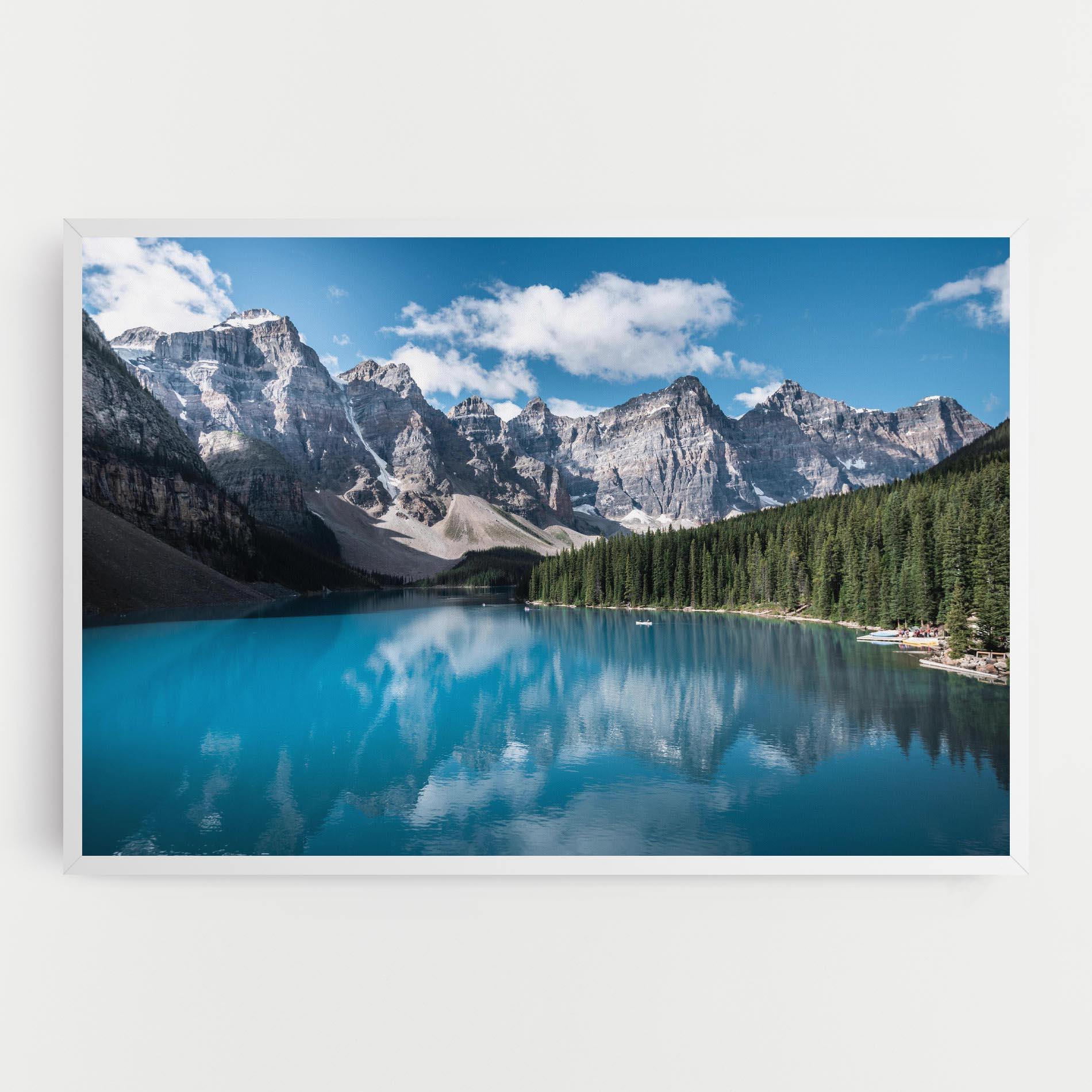 Tablou Canvas Beautiful Lake Canada mockup 0