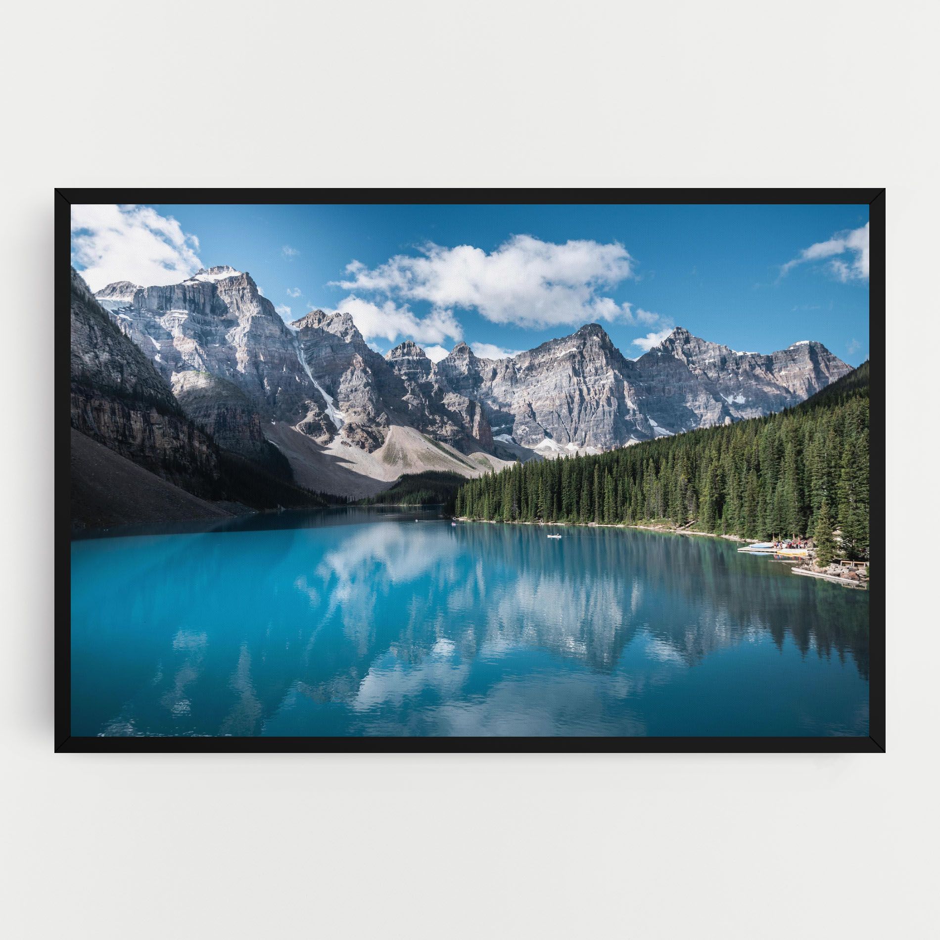 Beautiful Lake Canada mockup 0