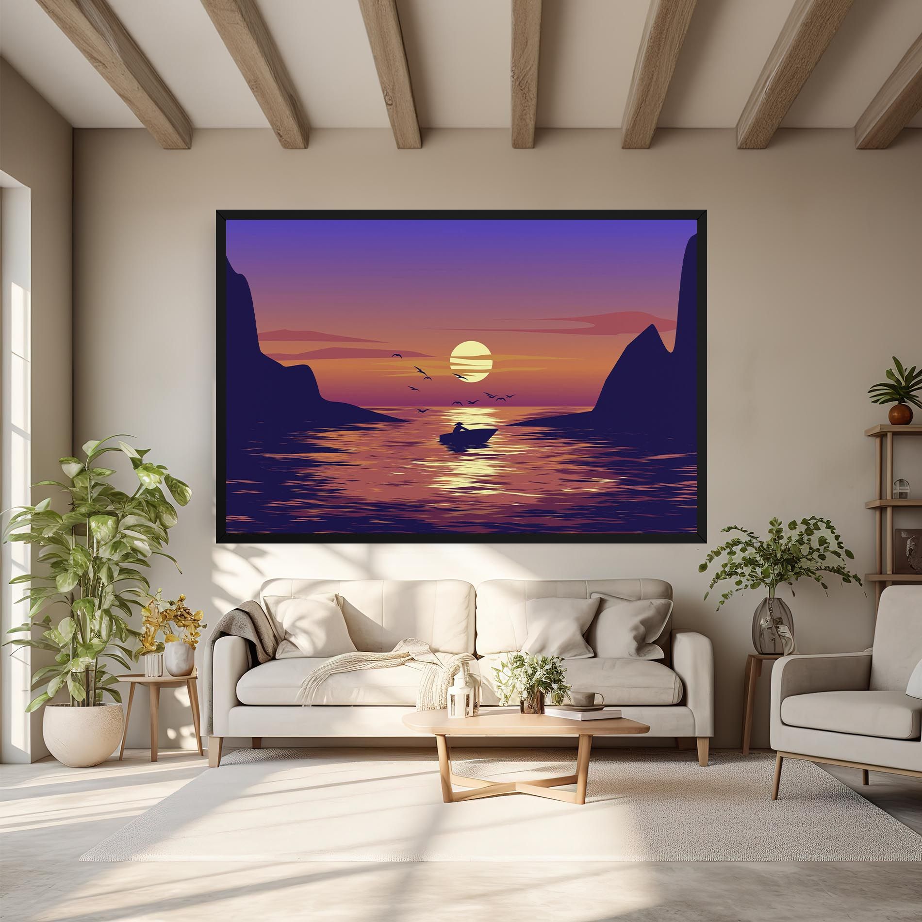 Sunset Scenery View mockup 6