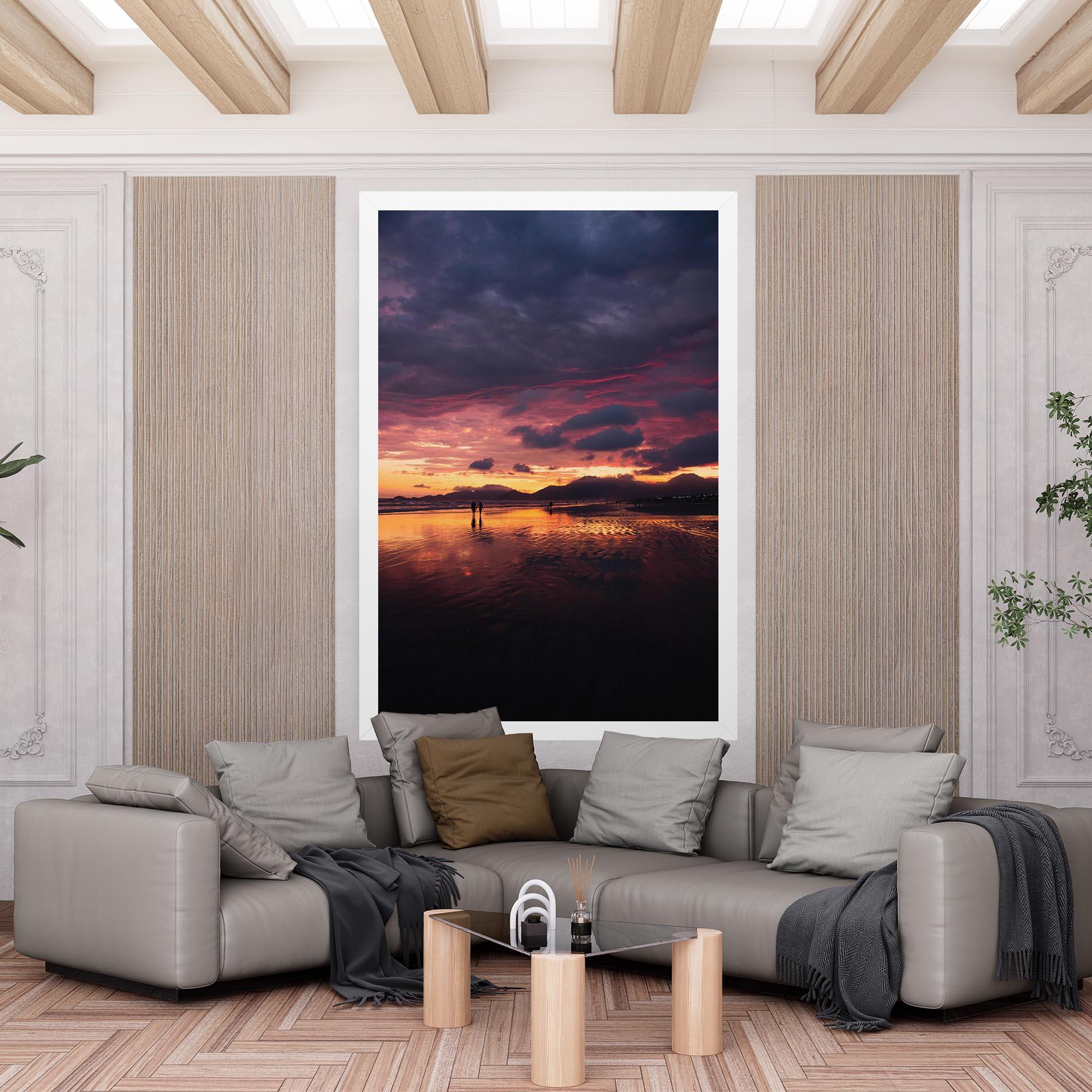 Tablou Canvas Beach At Sunset mockup 6