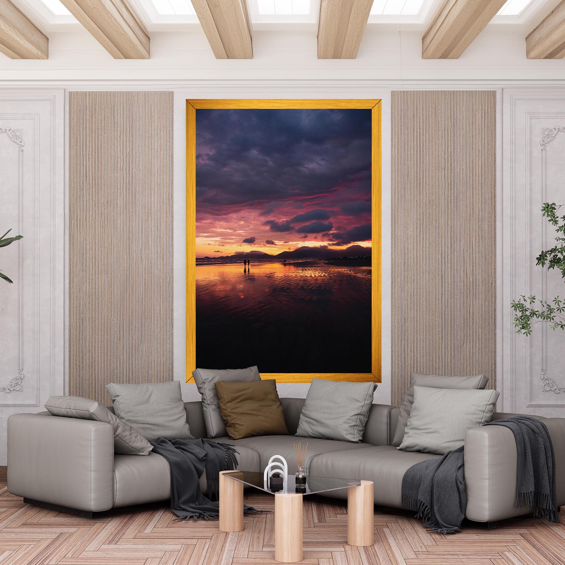 Tablou Canvas Beach At Sunset mockup 6