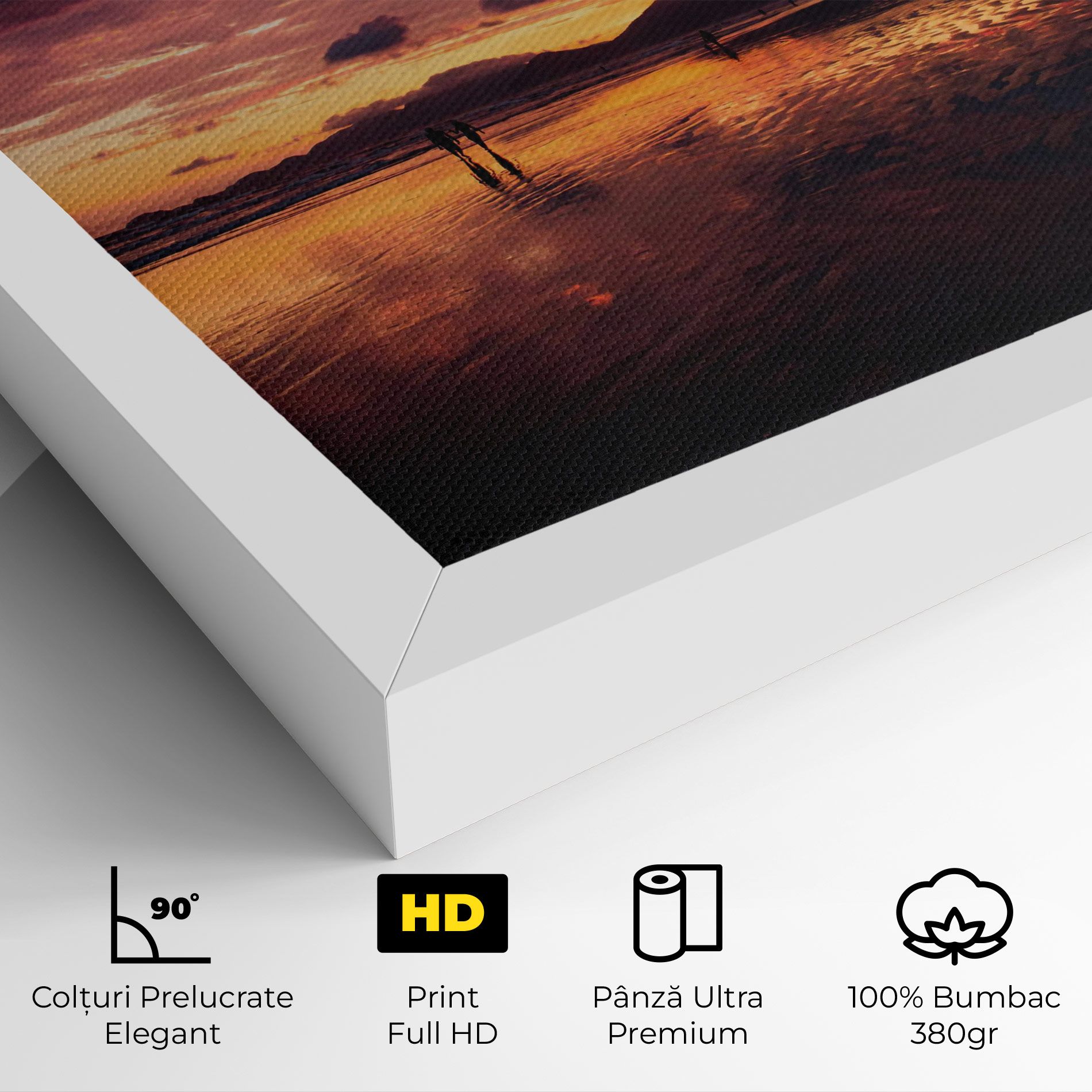 Beach At Sunset mockup 4