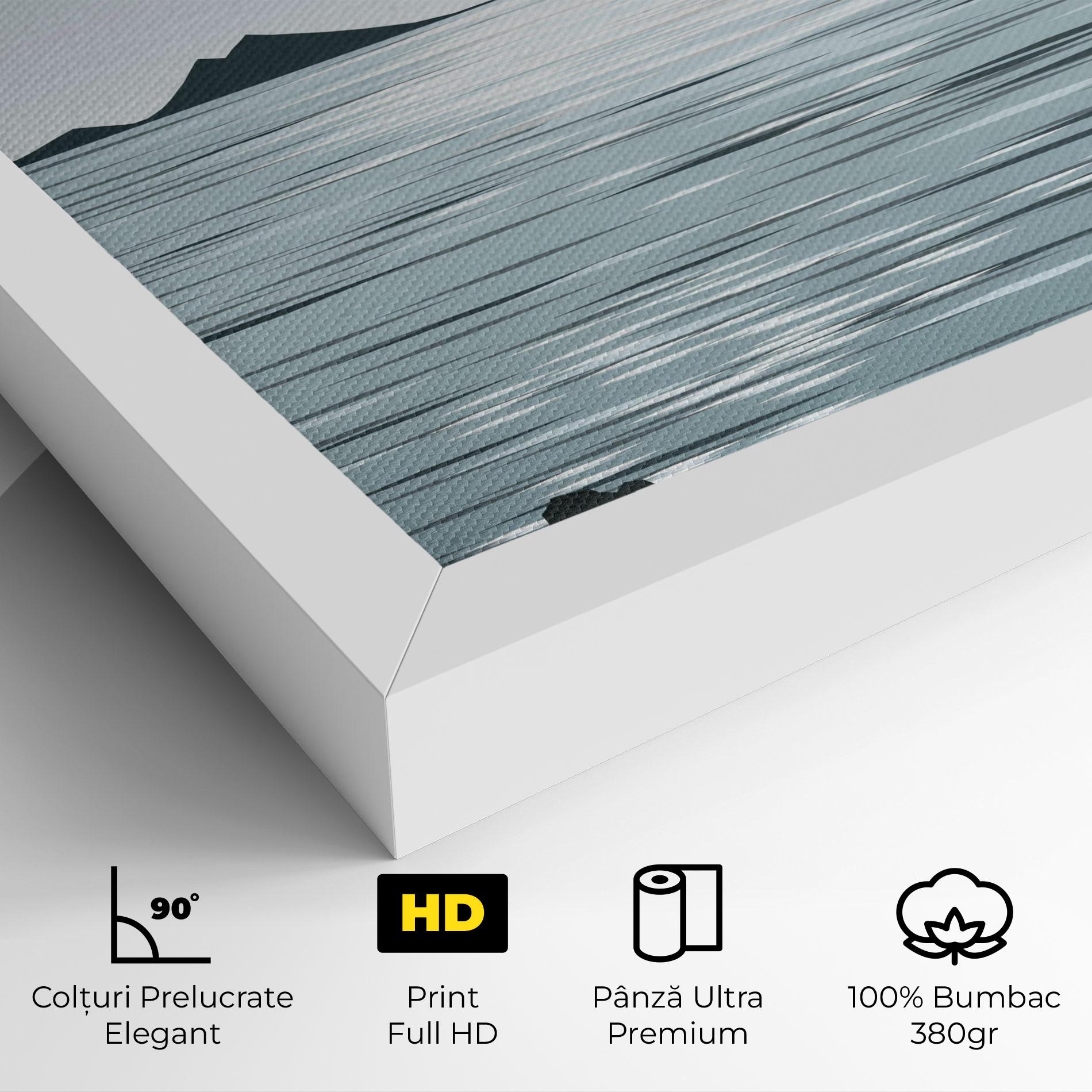 Tablou Canvas Sparkling_lake_view mockup 4