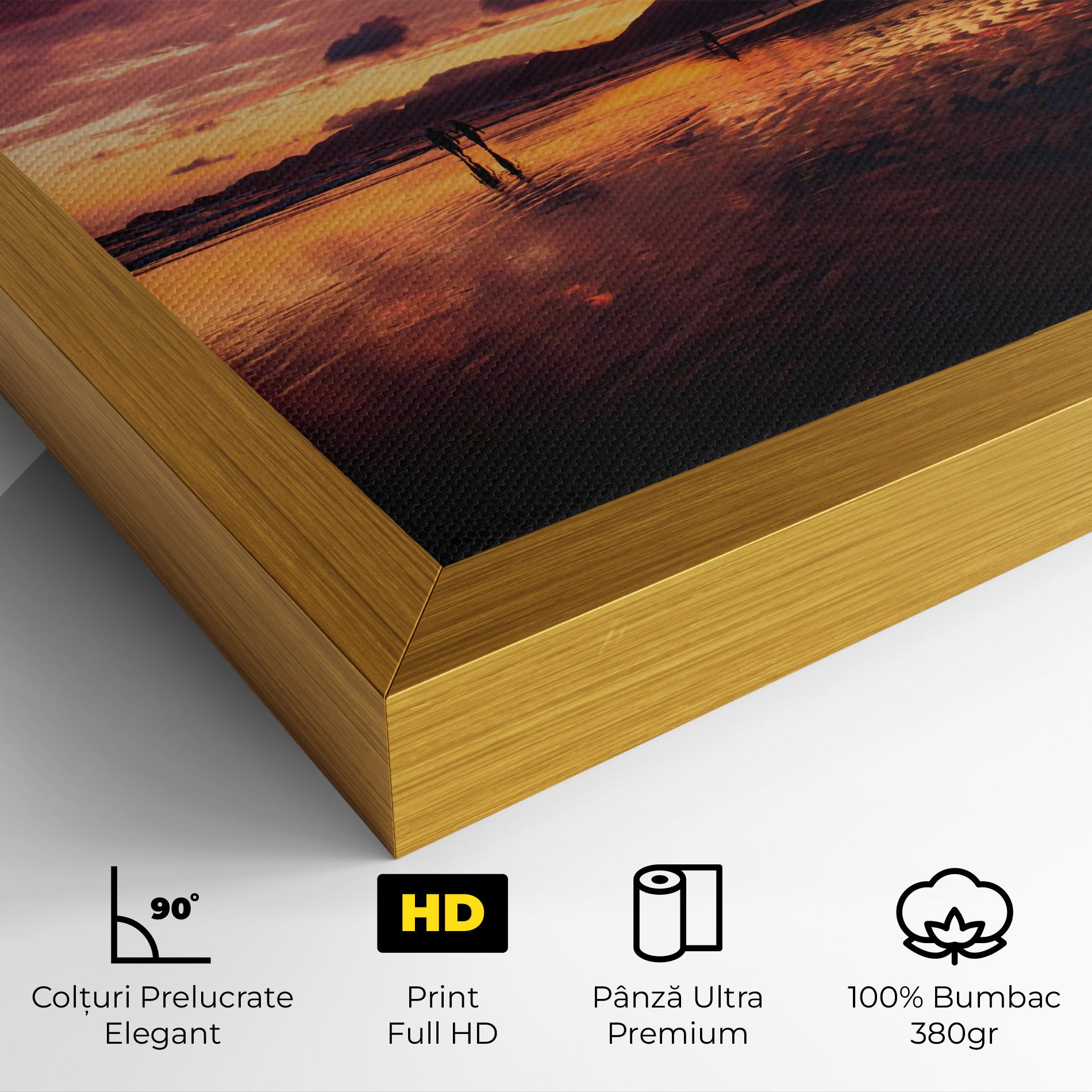 Beach At Sunset mockup 4
