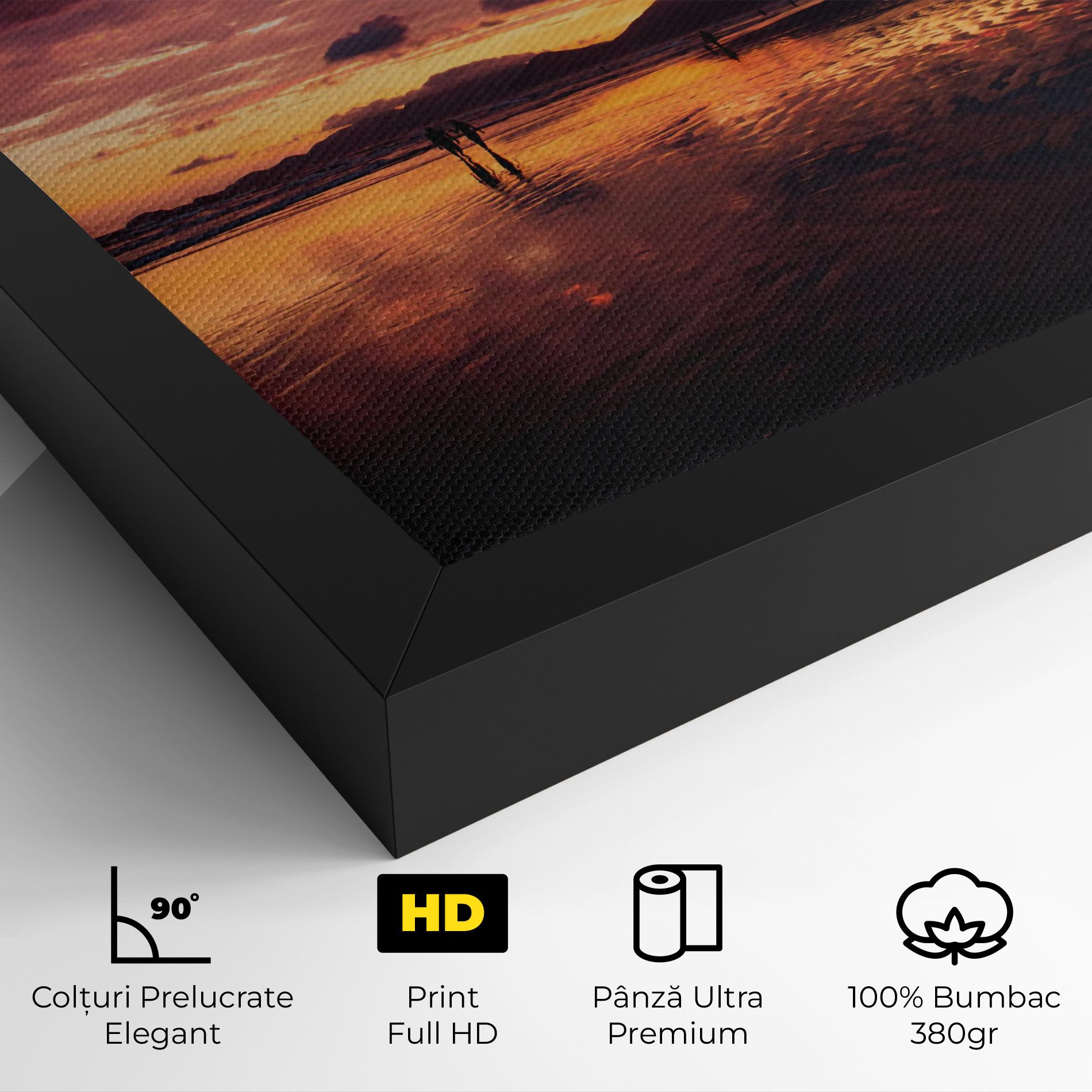 Beach At Sunset mockup 4