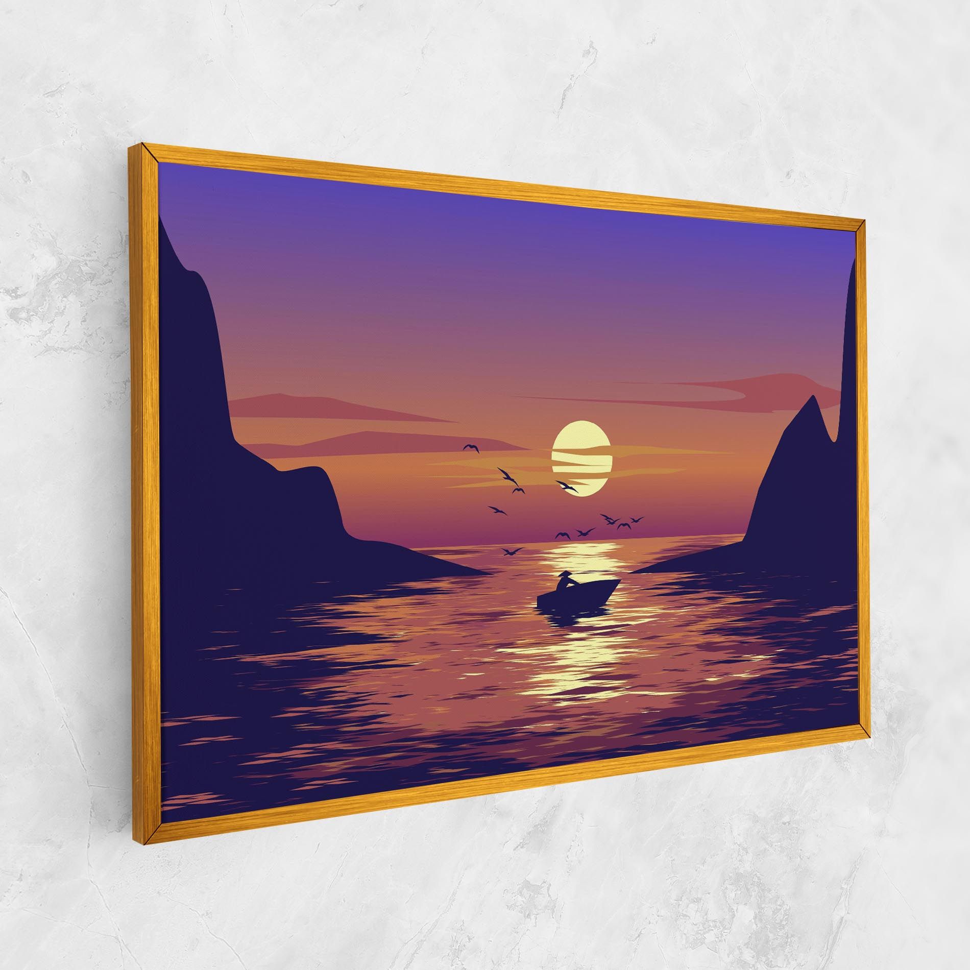 Sunset Scenery View mockup 1