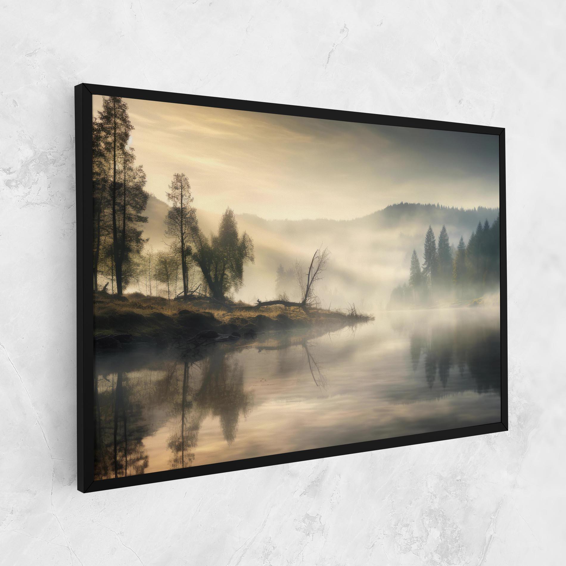 Tablou Canvas Foggy Morning mockup 1