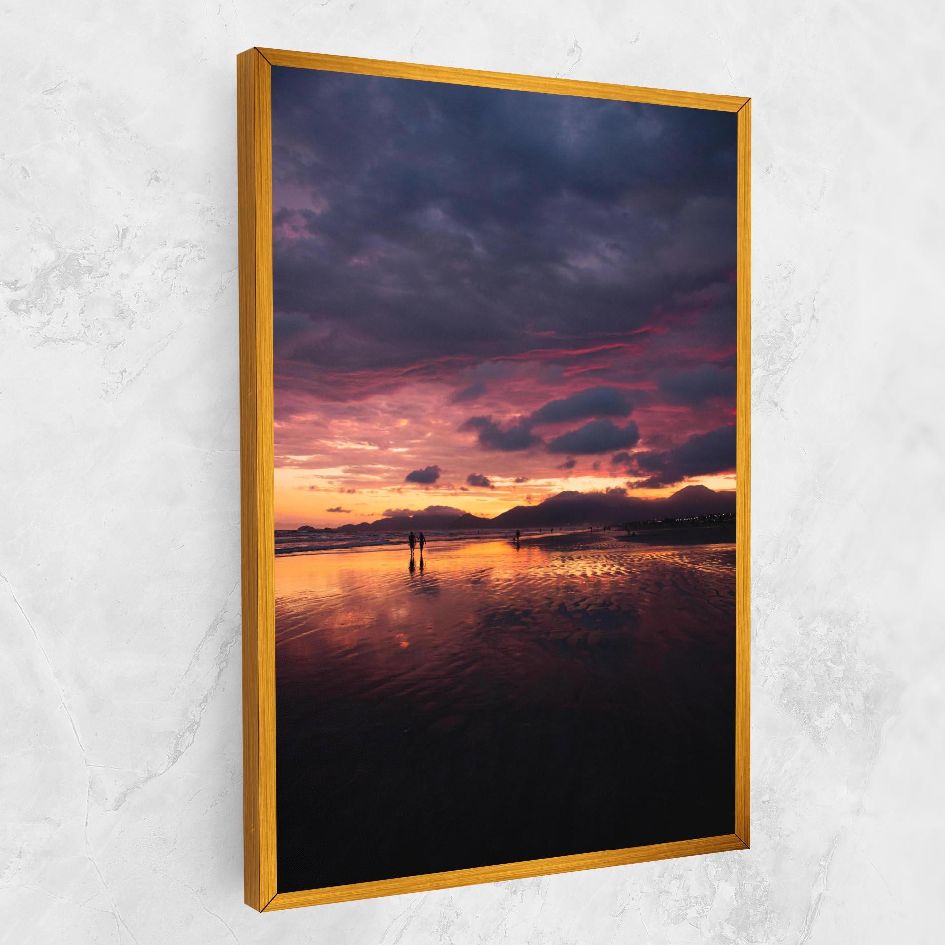 Tablou Canvas Beach At Sunset mockup 1