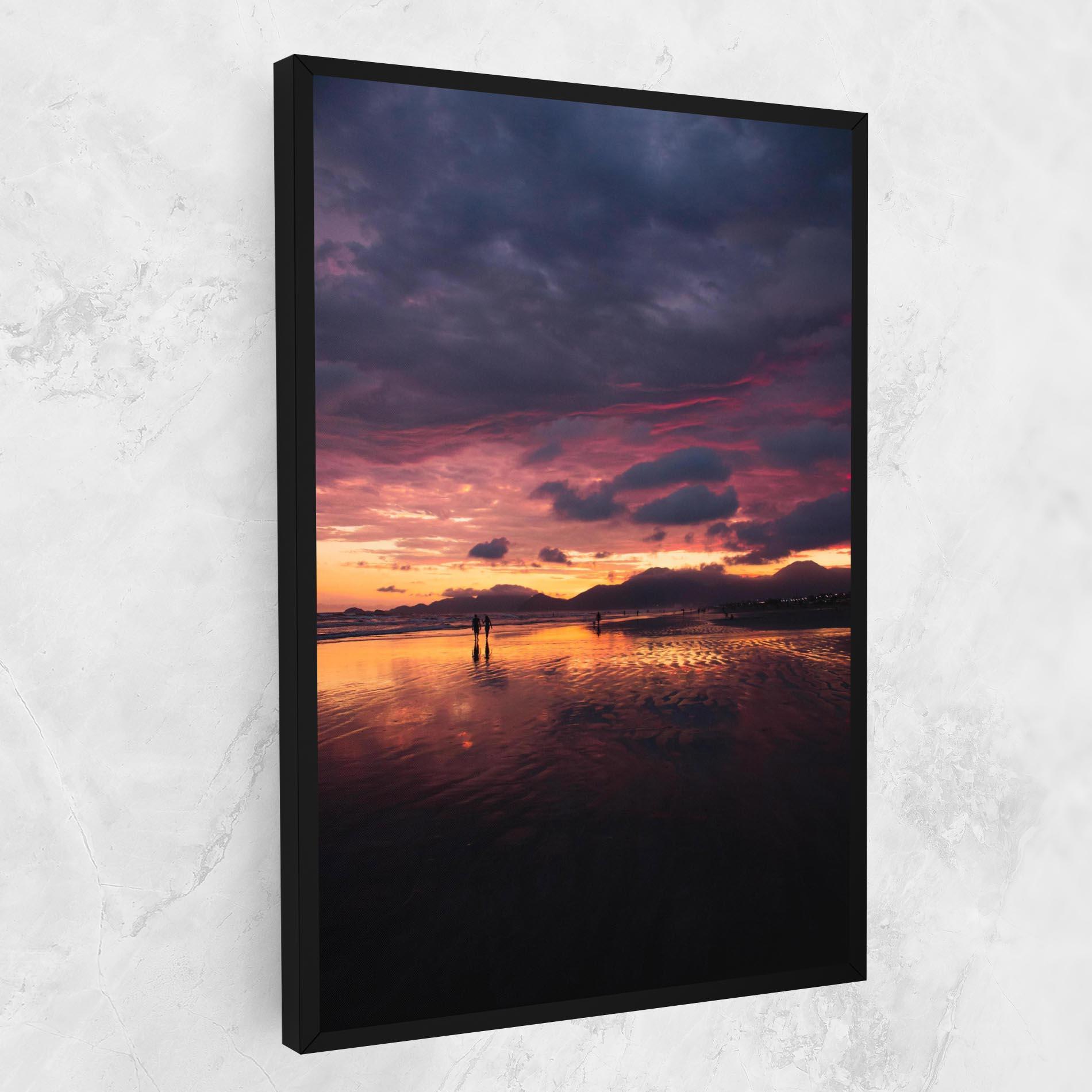 Tablou Canvas Beach At Sunset mockup 1