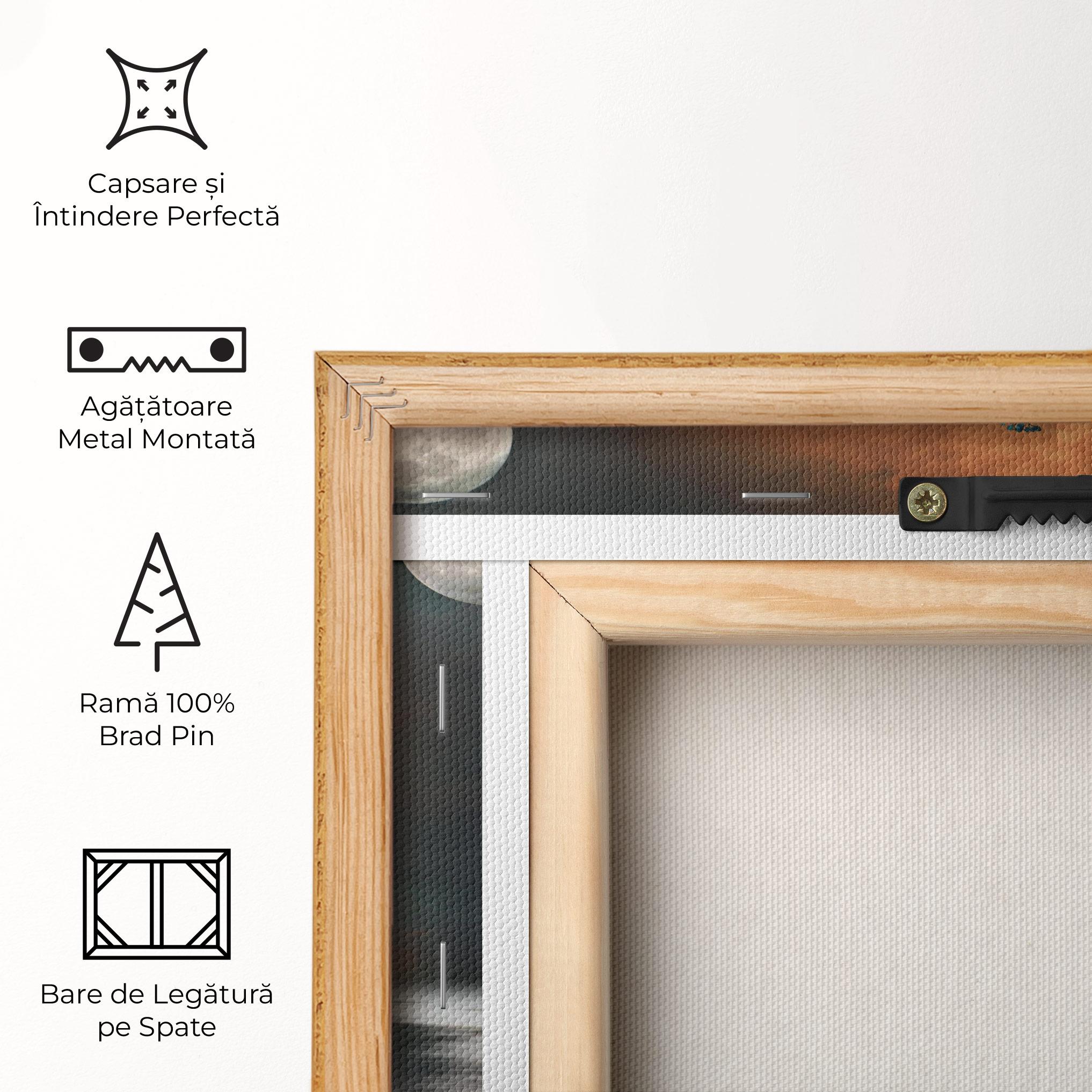 Tablou Canvas Blue Tree mockup 5