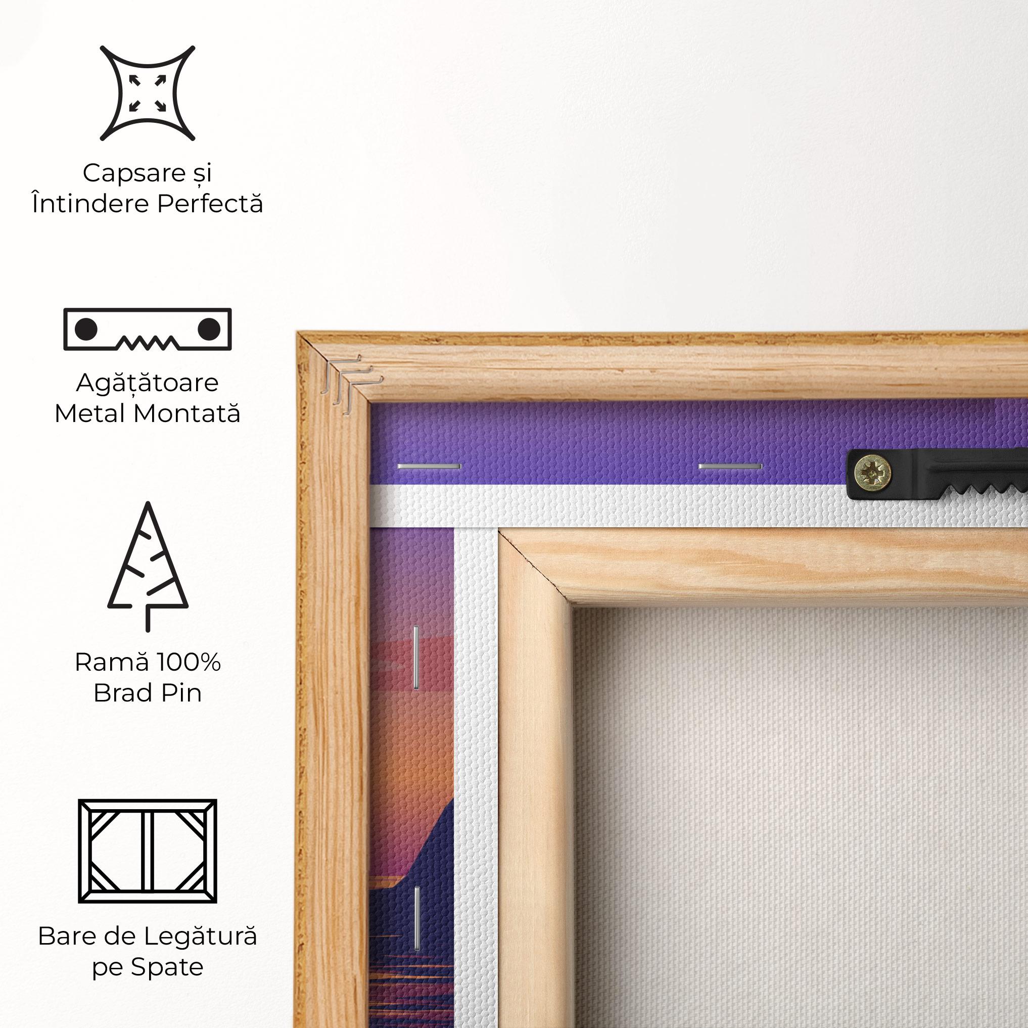 Tablou Canvas Sunset Scenery View mockup 5