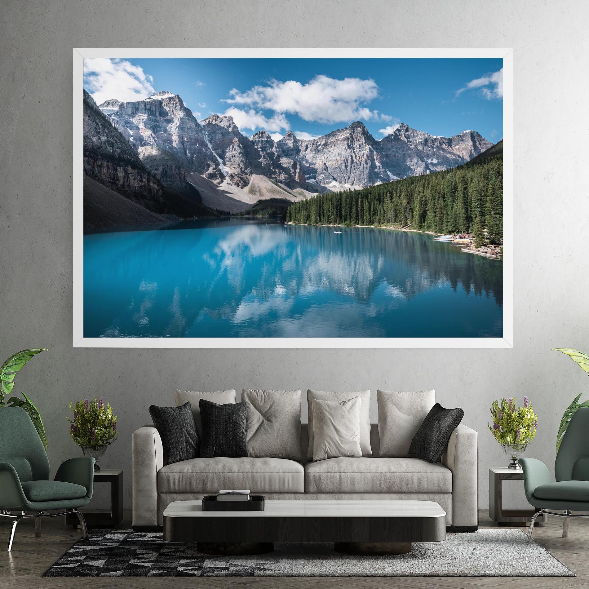 Beautiful Lake Canada mockup 7