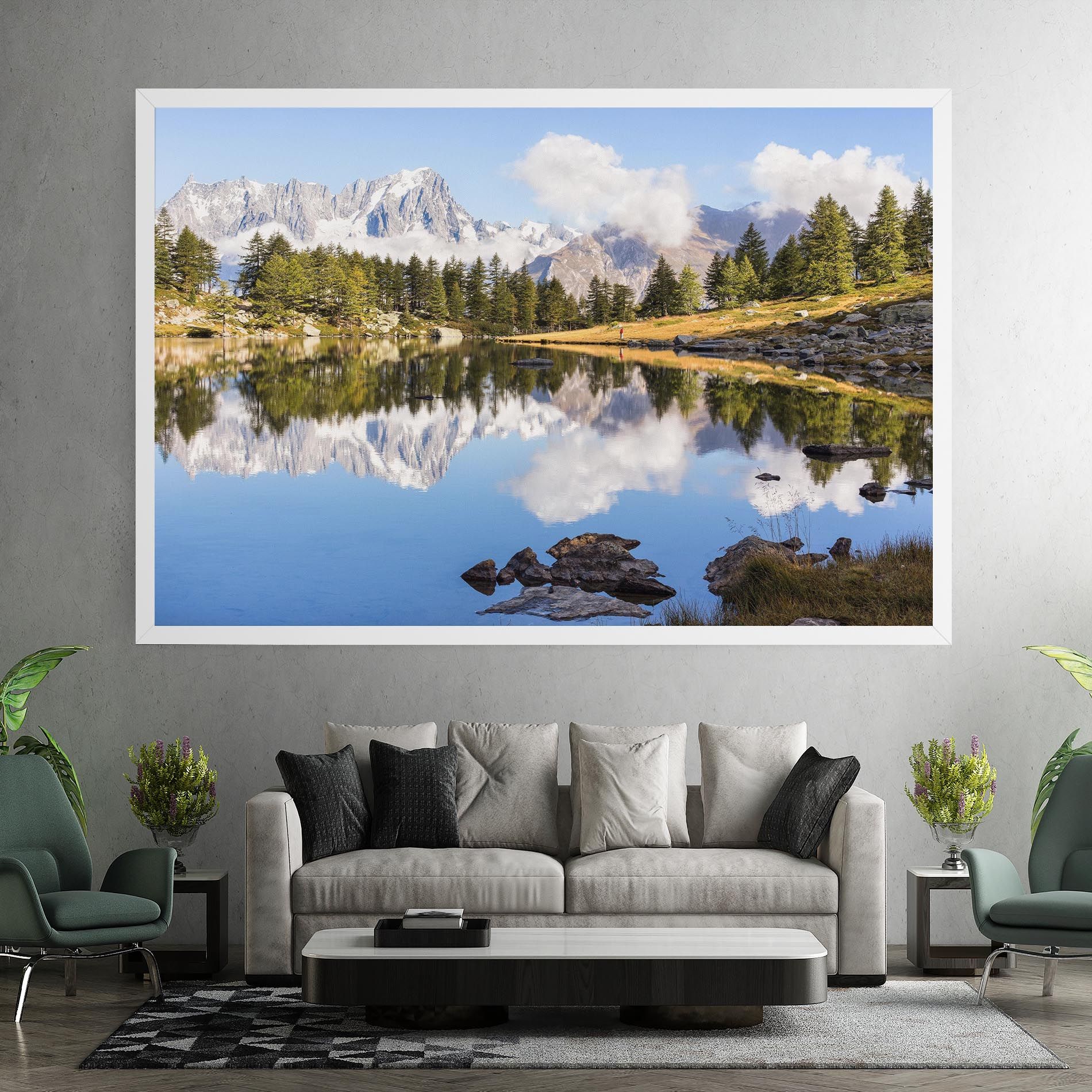 Mountain Reflection mockup 7