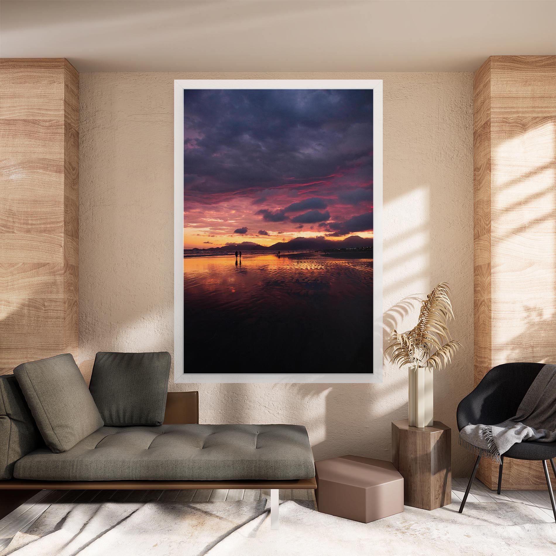 Beach At Sunset mockup 8