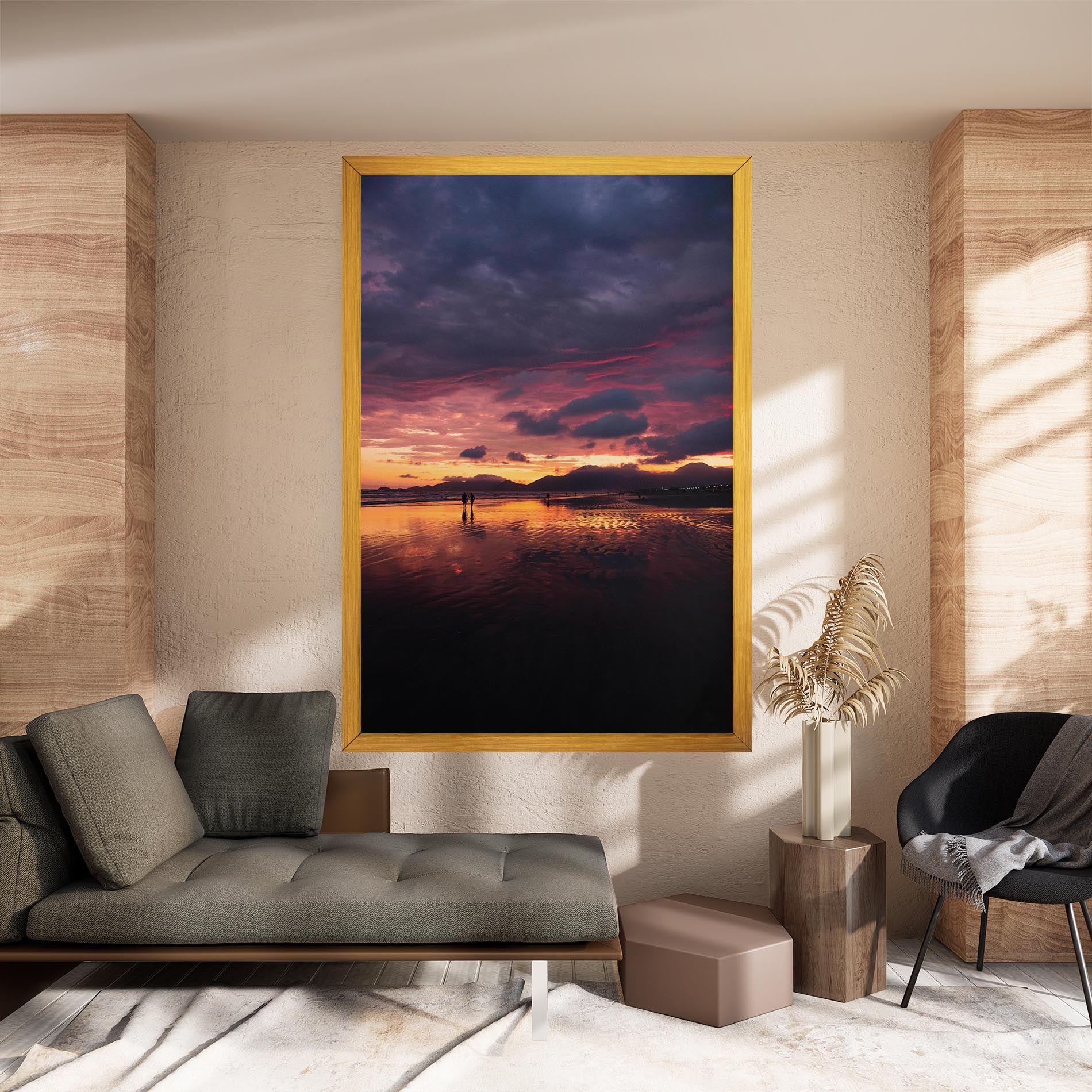 Beach At Sunset mockup 8