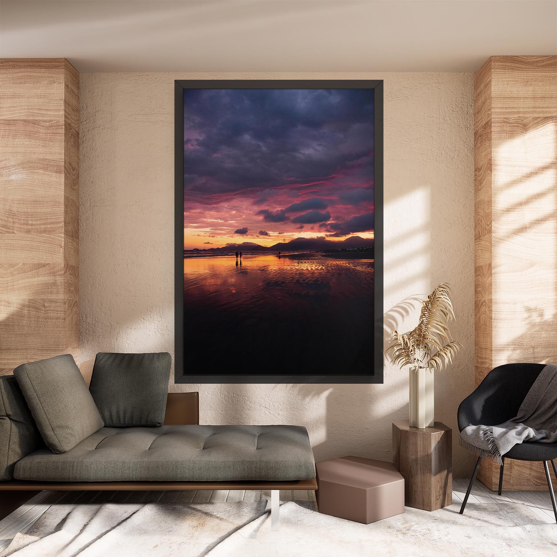 Beach At Sunset mockup 8