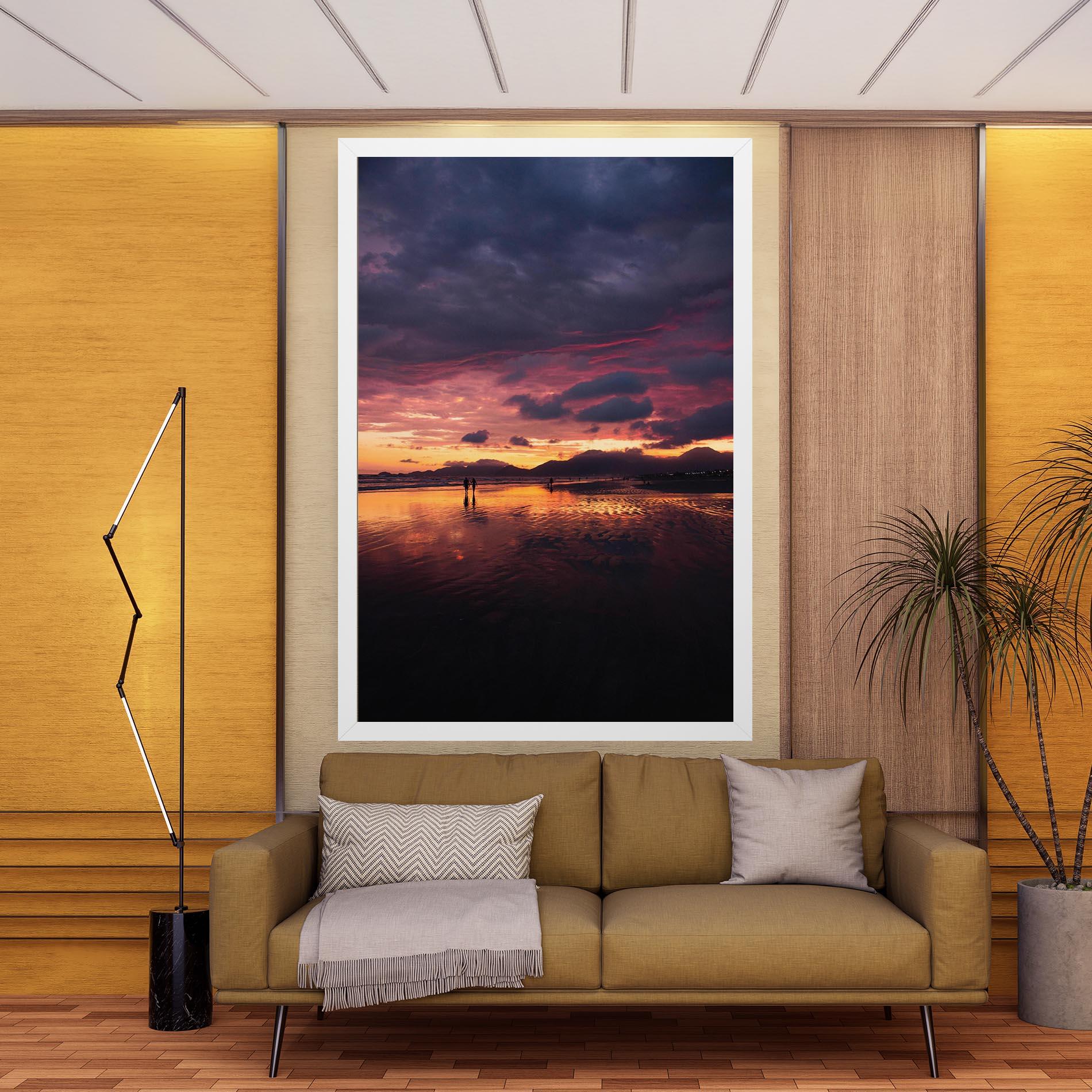 Tablou Canvas Beach At Sunset mockup 9