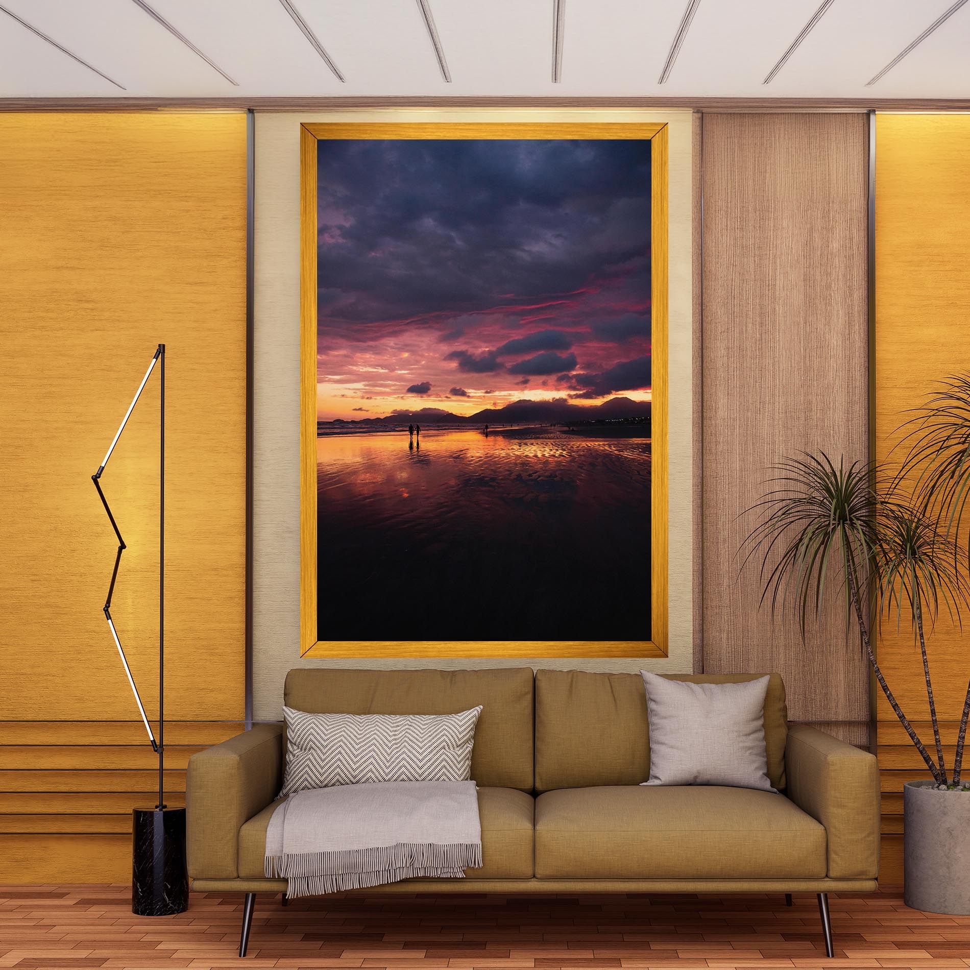 Beach At Sunset mockup 9